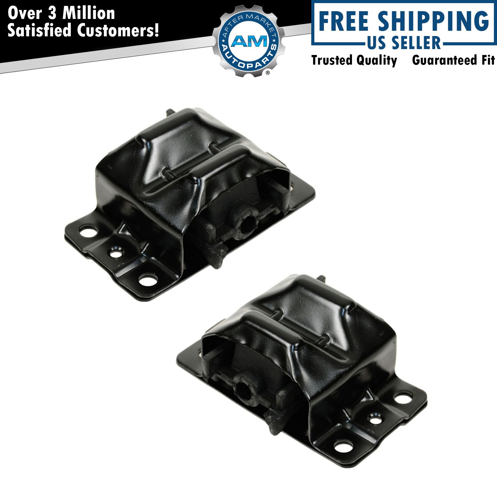 Engine Motor Mount PAIR for Chevy GMC Pontiac Cadillac 4.1 5.0 5.7 6.6 eBay