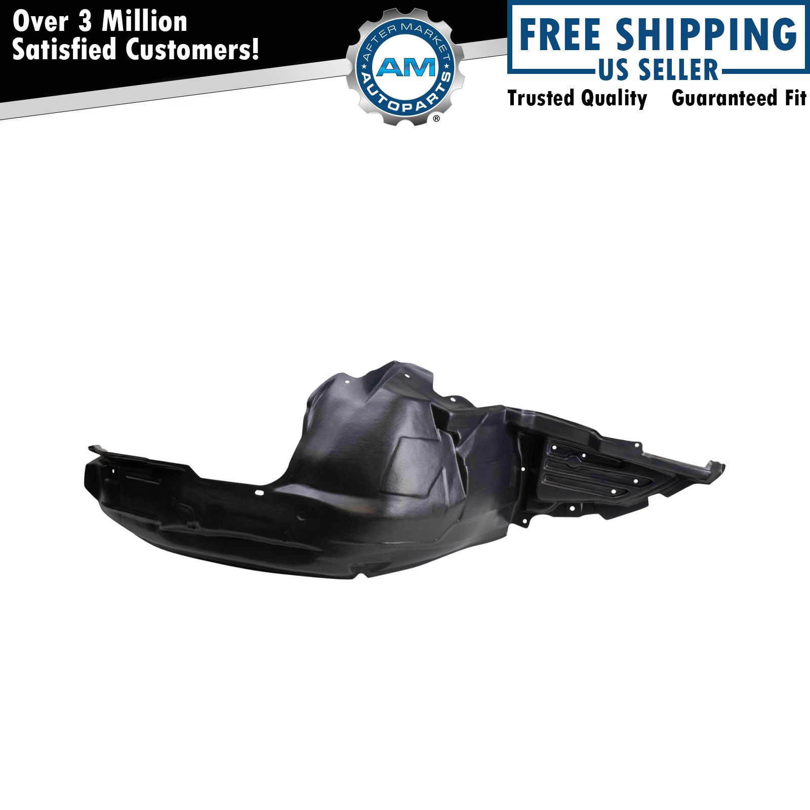 Front Right Inner Fender Liner Black For 2005-2009 Subaru Legacy SU1251103