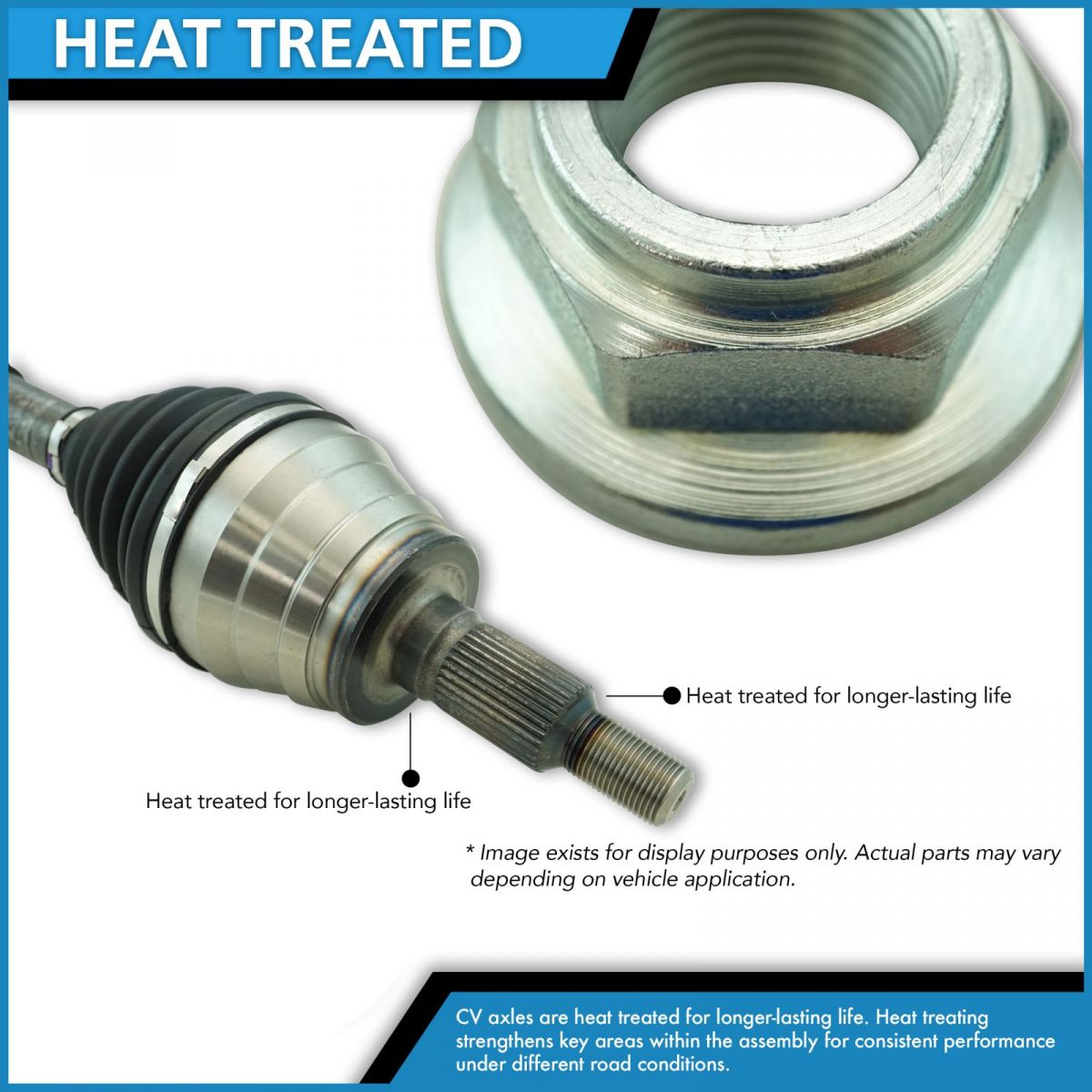 Constant Velocity CV Axle Shaft Assembly Front Right Side for Odyssey