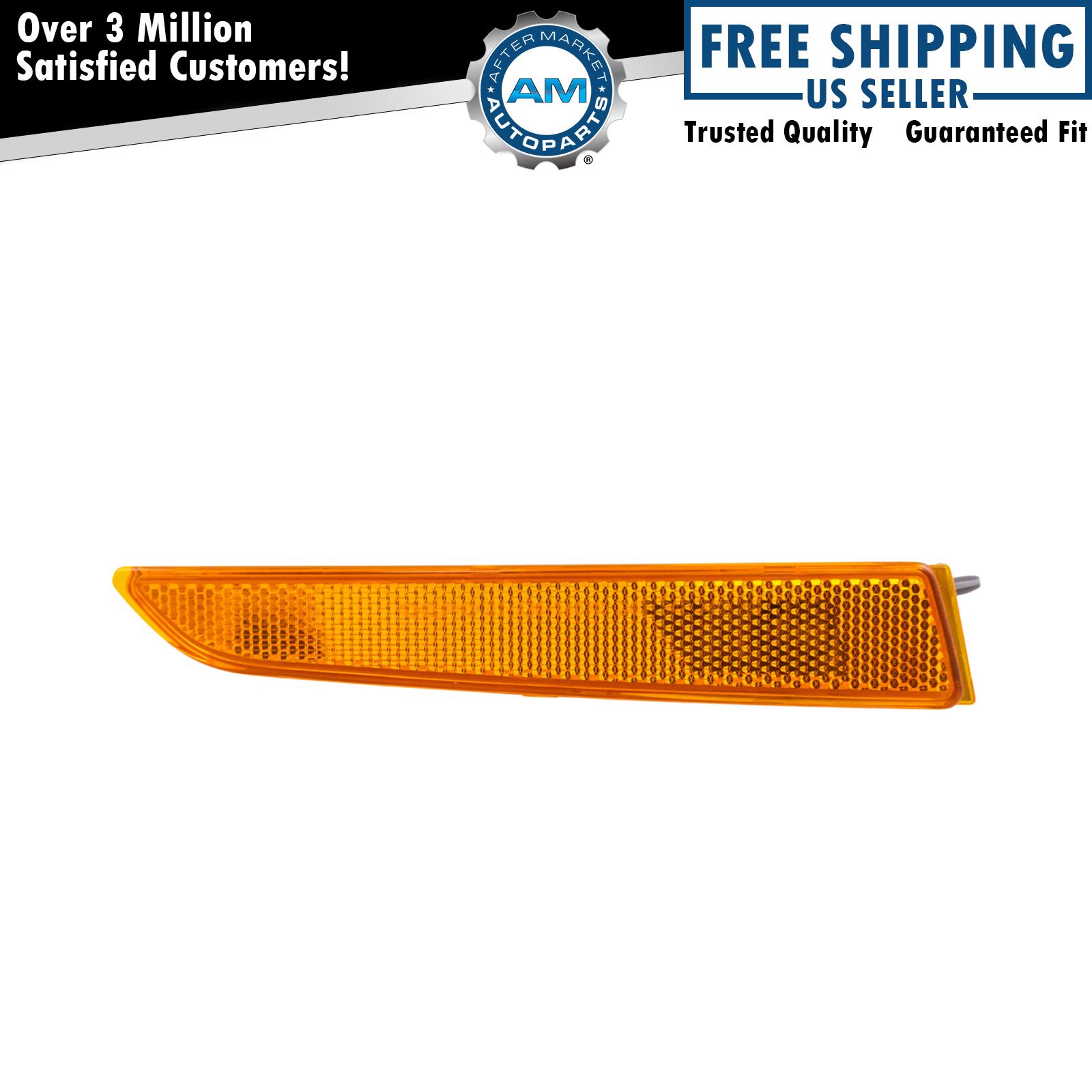 Front Side Marker Light Bumper Lamp Passenger Right RH for 1012 Ford