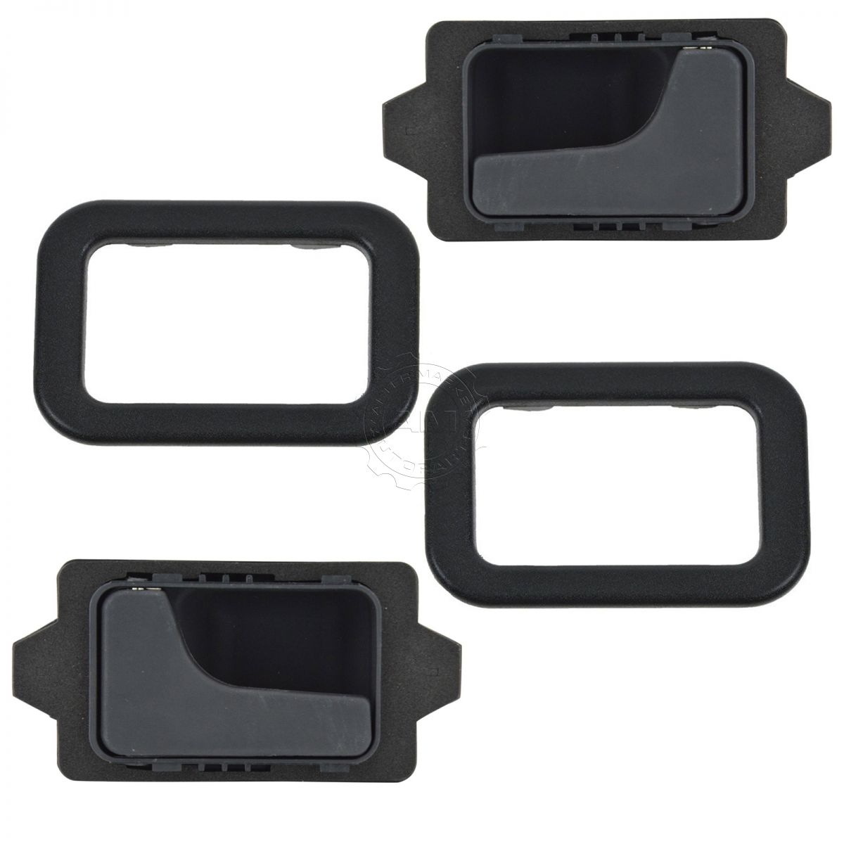 Interior Inside Door Handle Pair With Trim Set Left & Right For BMW E30 E24 eBay