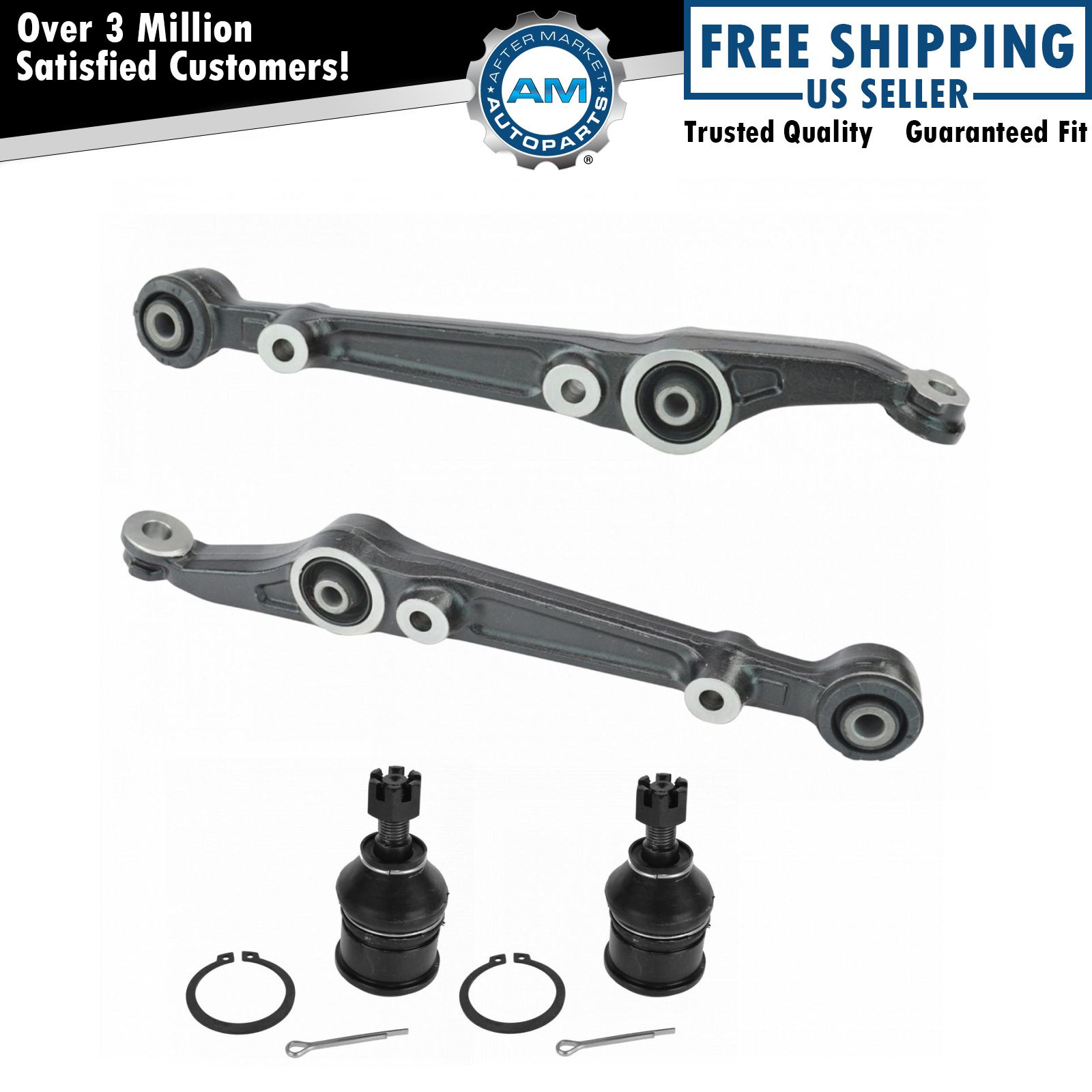 Front Lower Control Arm Assembly & Ball Joint Kit Set for Honda Civic New