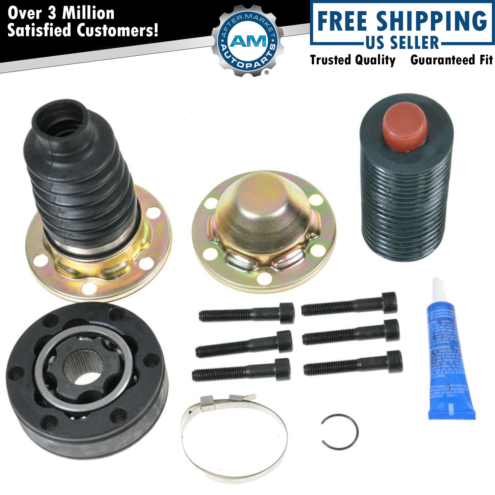 Front Prop Driveshaft Rear CV Joint Rebuild Kit For