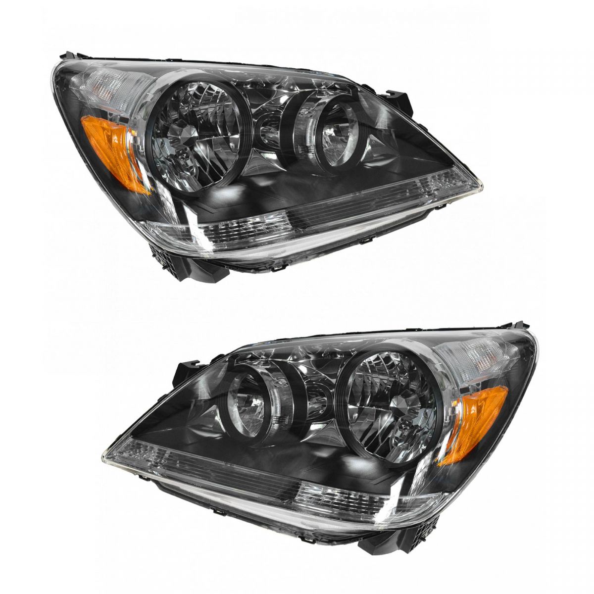 Headlights Headlamps Left & Right Pair Set NEW for 0507 Honda Odyssey