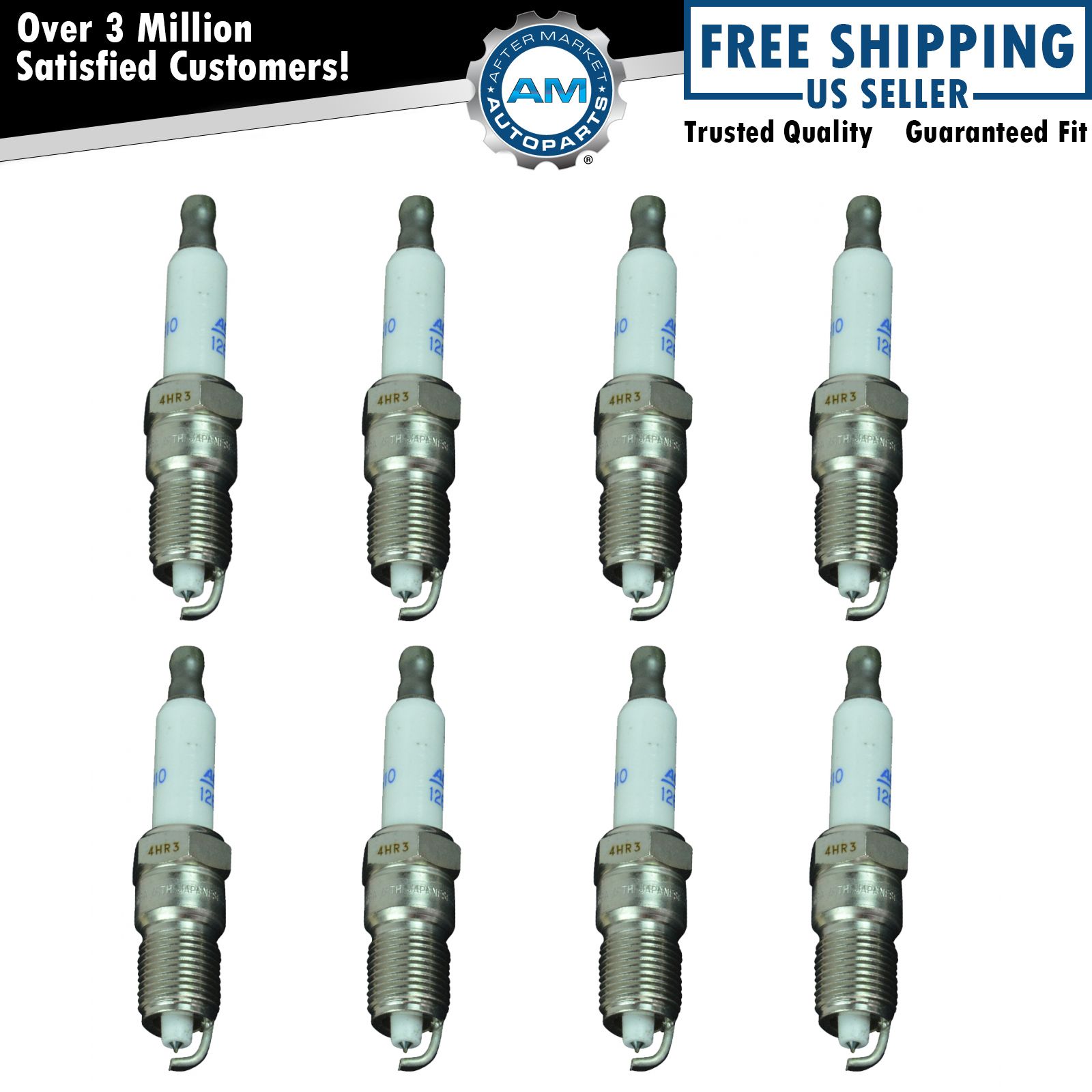 AC DELCO 41-110 Iridium Spark Plug Kit Set of 8 for Chevy GMC Cadillac Buick