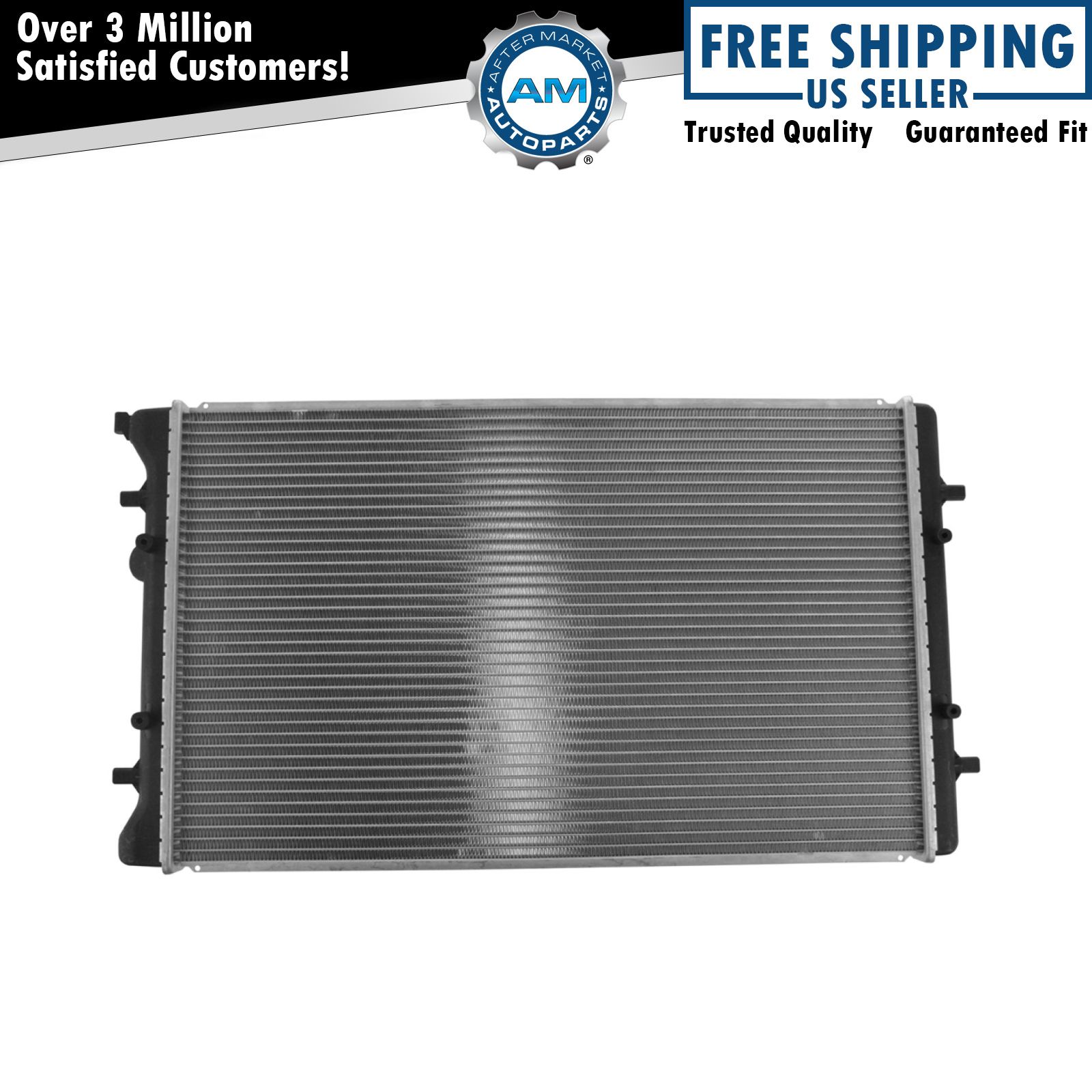 Radiator Fits 2000-2006 Audi TT TT Quattro 99-02 VW Cabrio 99-05 Golf Jetta