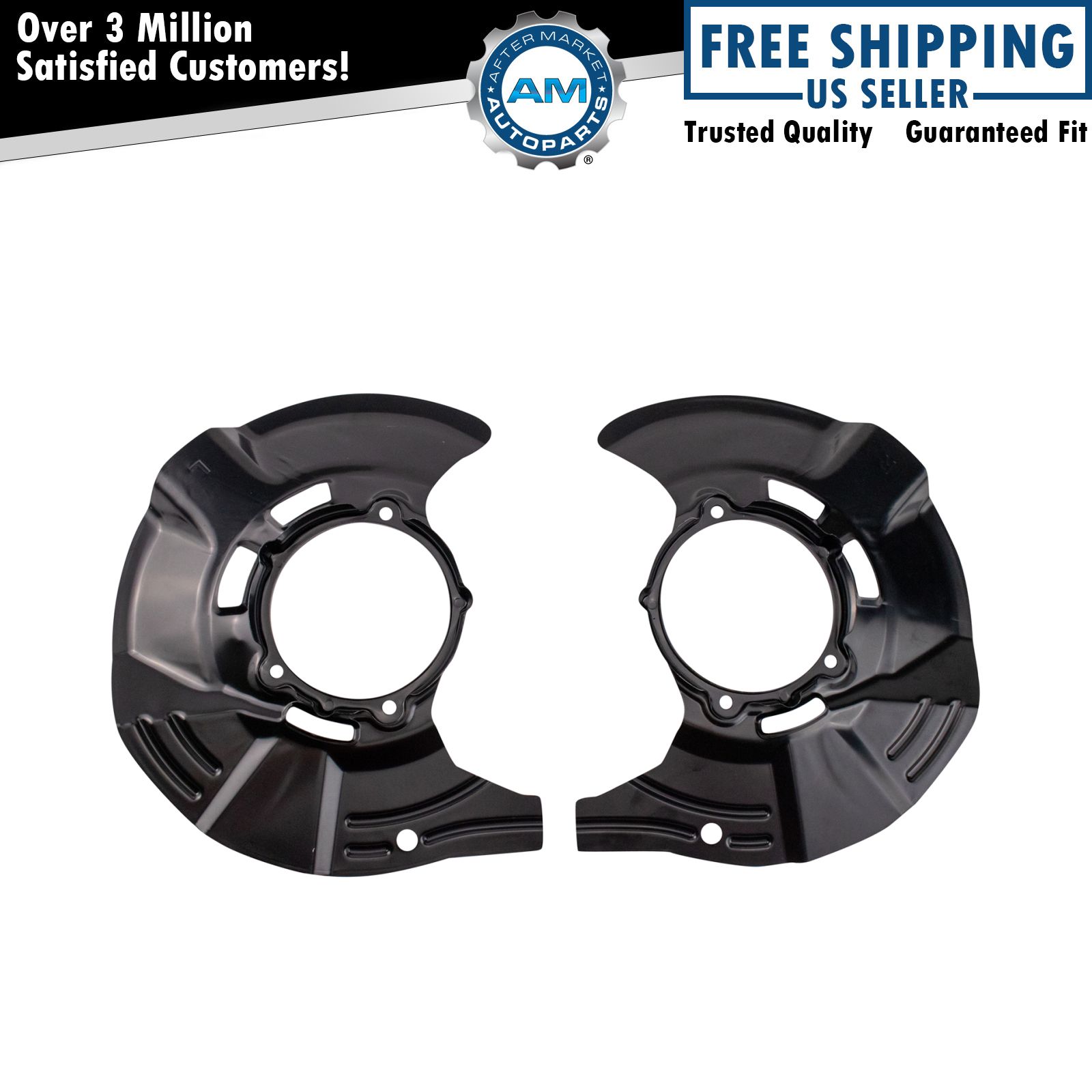 <b>2 Piece Brake Dust Shield Set</b>