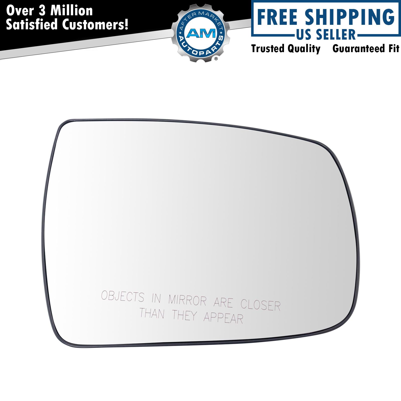 Exterior Side View Door Mirror Glass Heated RH for Kia Sorento