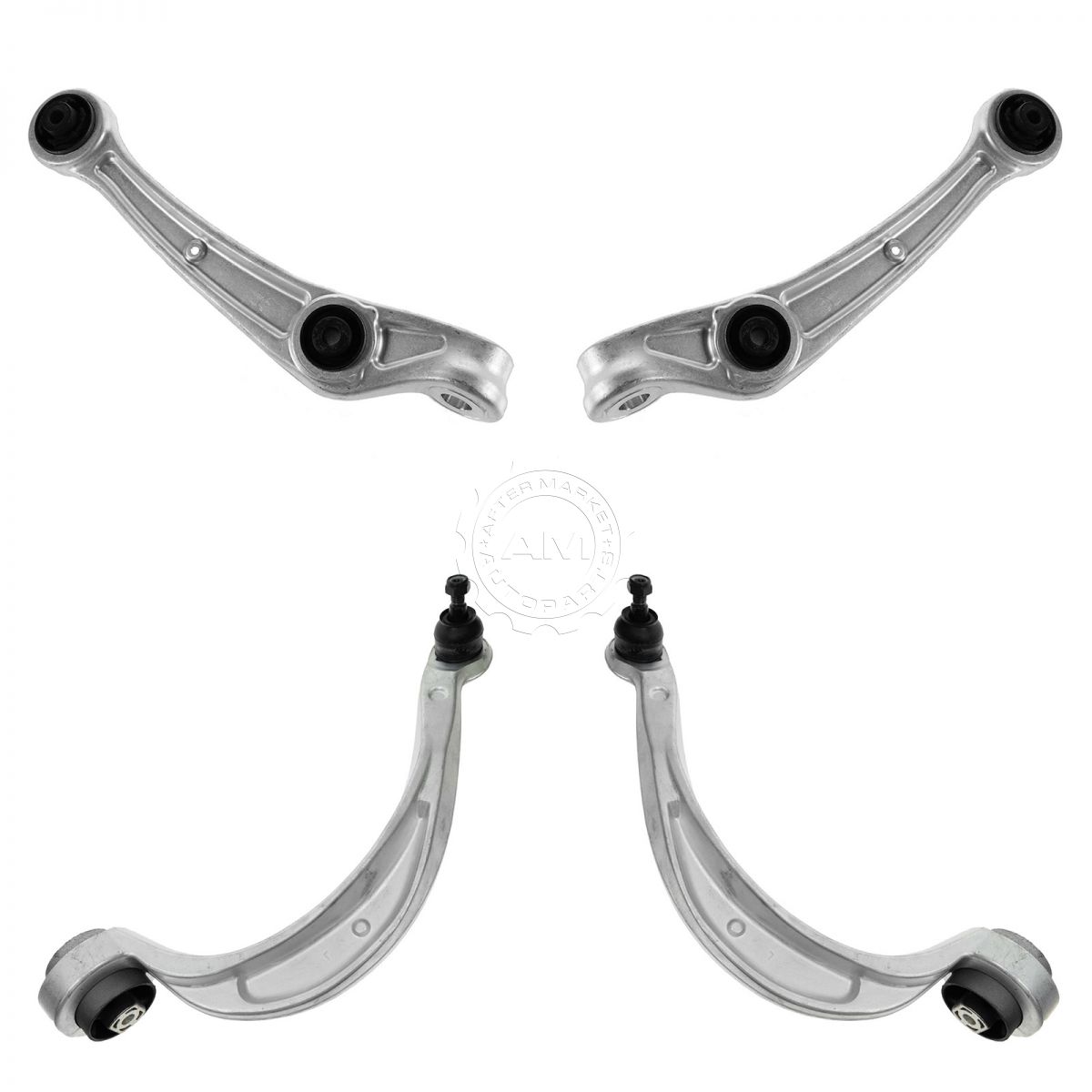 Control Arm Front Lower Forward Rearward Kit Set of 4 for Audi A4 A5 S4