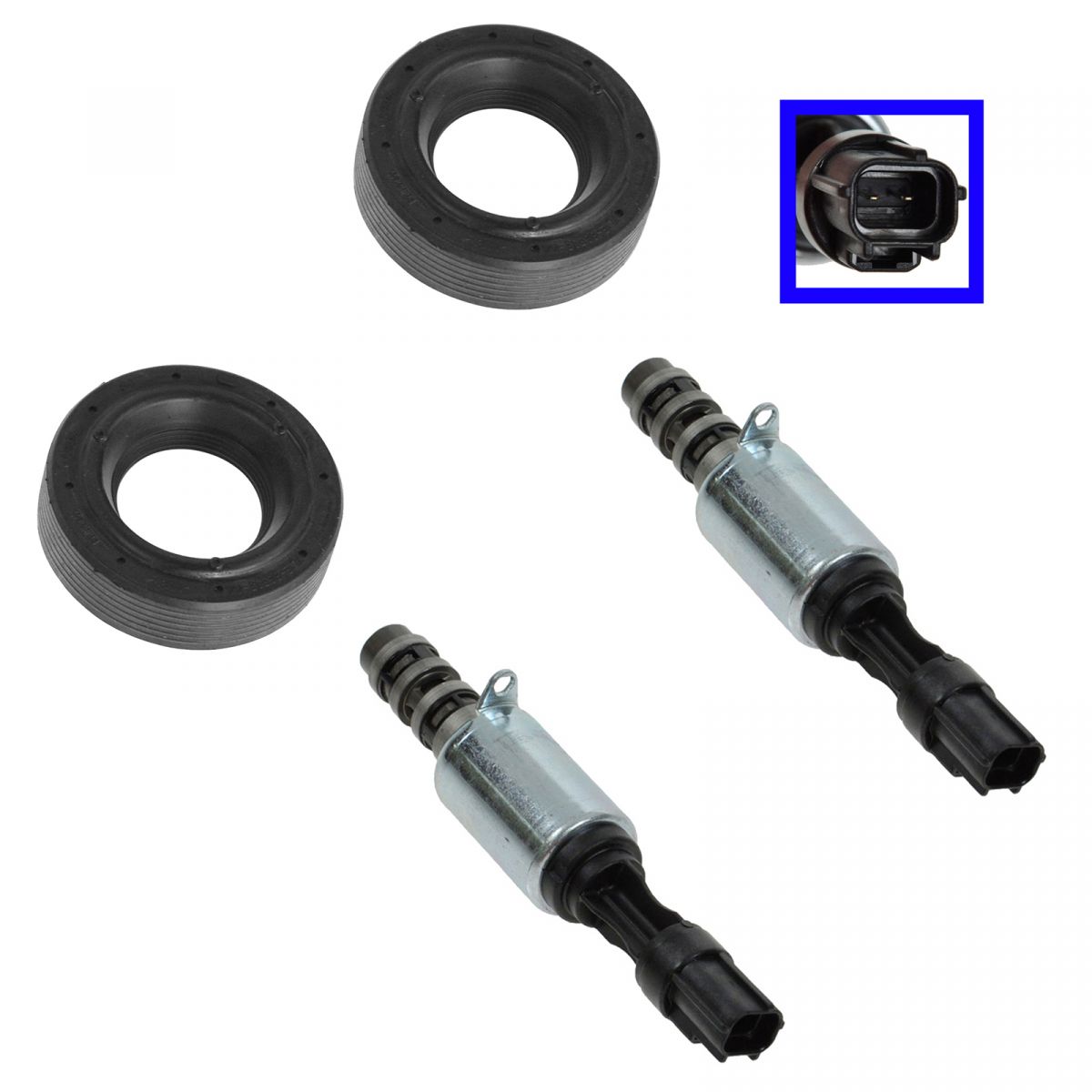 OEM VCT Variable Cam Timing Solenoid with Seal Kit for Ford Lincoln 4