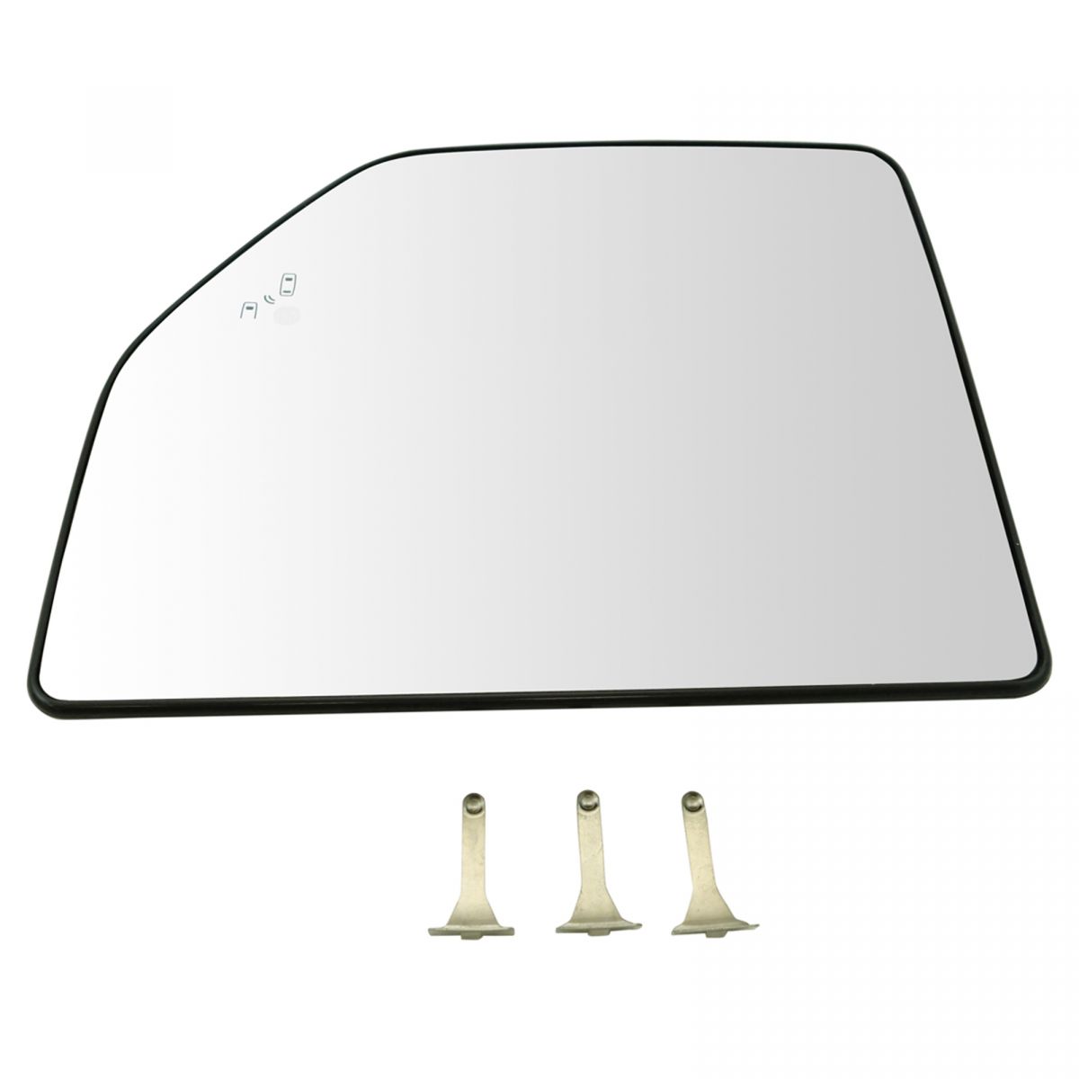Towing Mirror Glass Heated Lower Driver Side Left LH for Ford Pickup Truck New