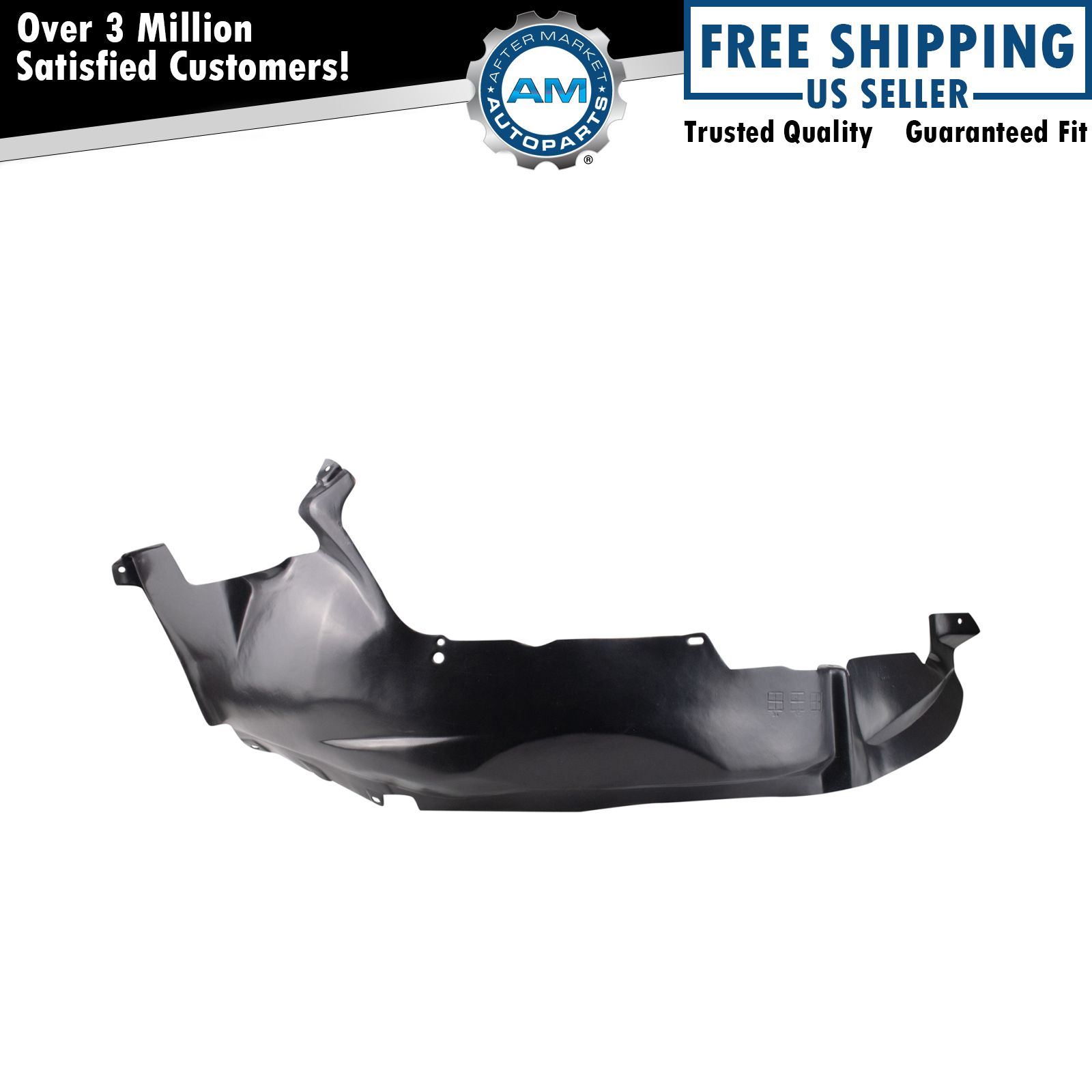 Front Left Inner Fender Liner Black For 2004 Jeep Grand Cherokee CH1248142