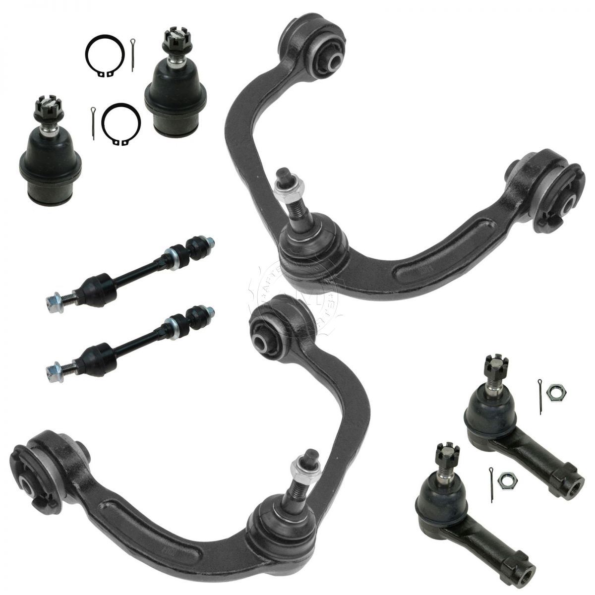 Front Control Arm Ball Joint Tie Rod Stabilizer Bar Link Kit for F150