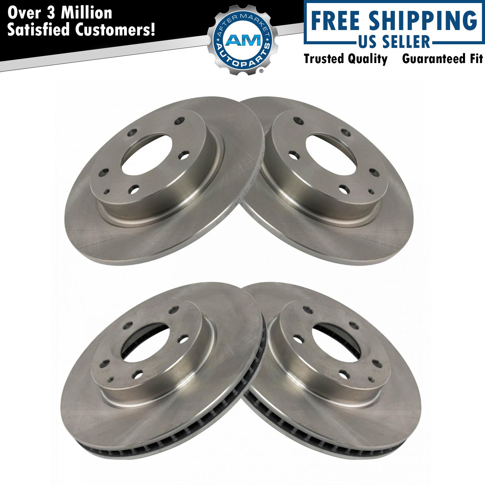 <b>4 Piece Brake Rotor Set</b>