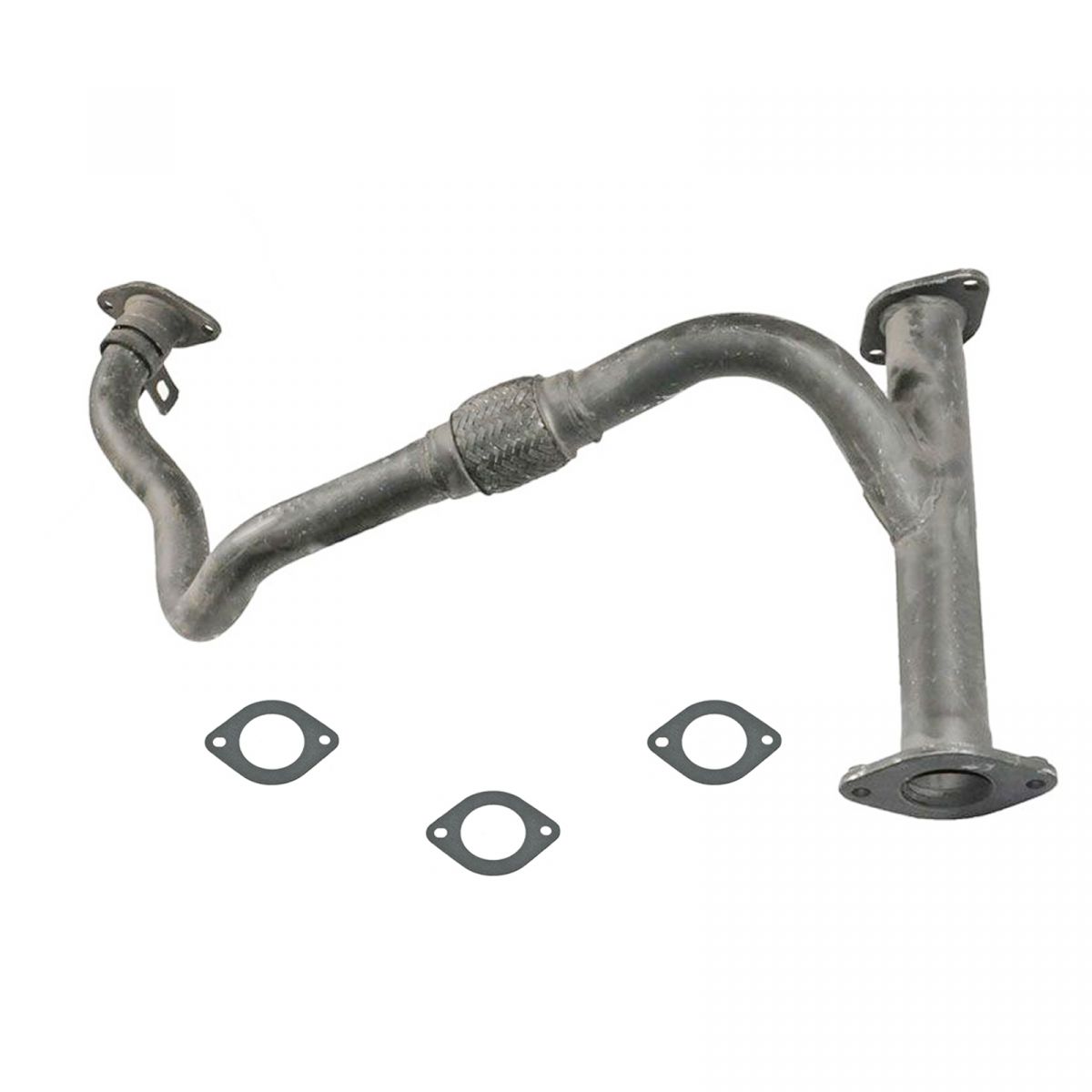 Intermediate Exhaust Y Pipe V6 3.3L 4WD with Gaskets For Nissan