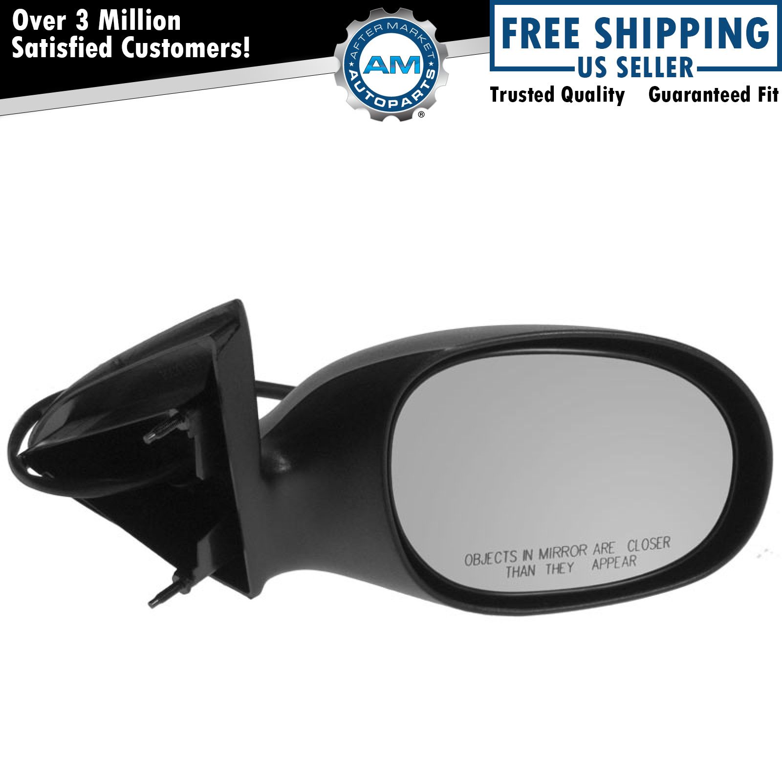 Side View Power Mirror Black Passenger Right RH for Intrepid Concorde 300M