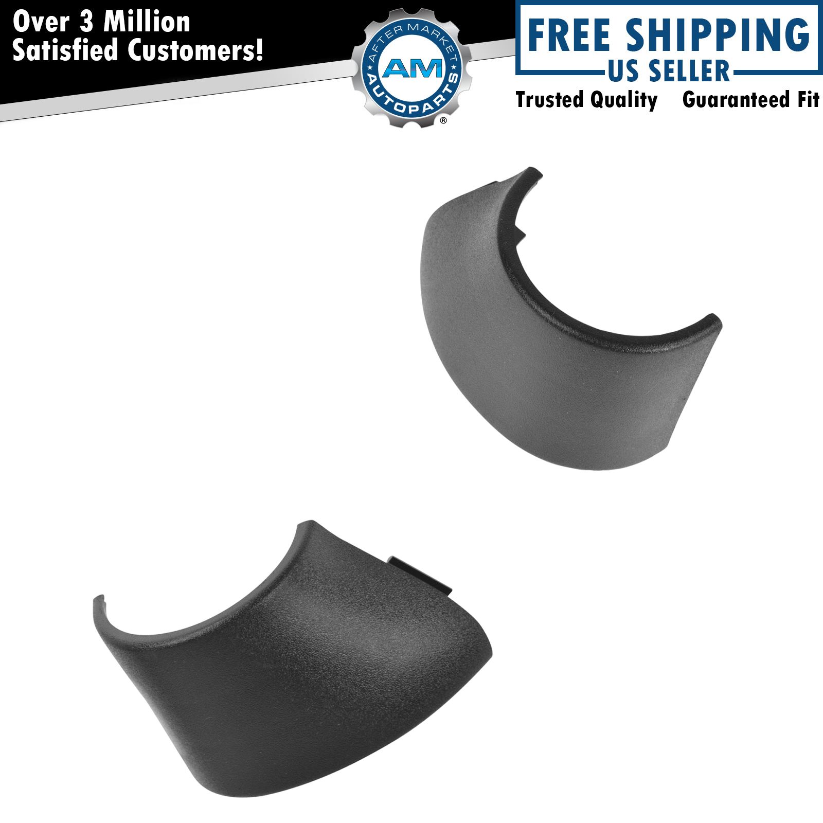 OEM Trailer Tow Mirror Hinge Cover Pair Set of 2 LH & RH Sides for