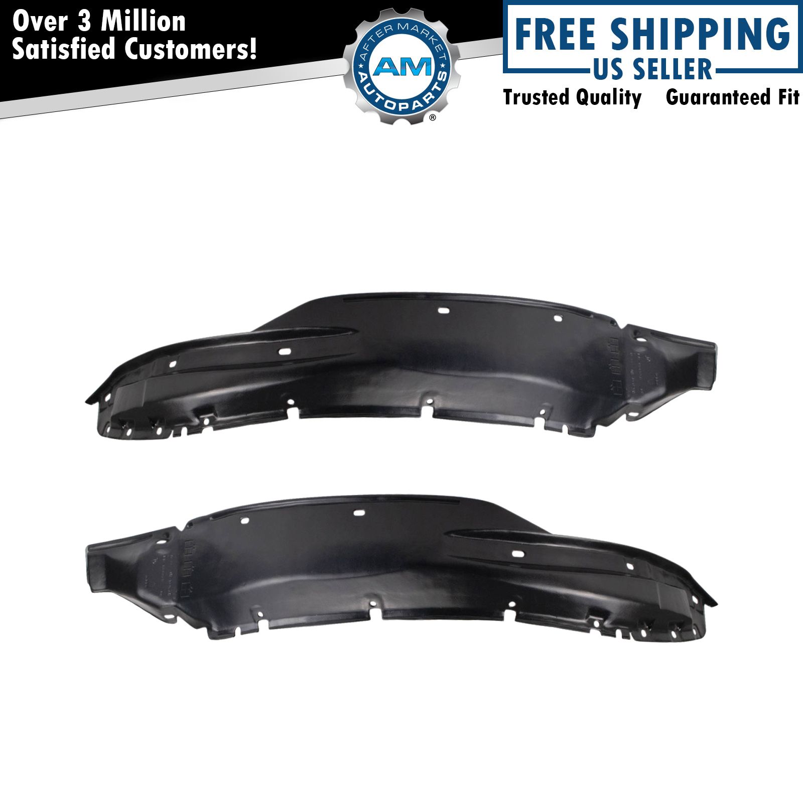 Inner Fender Liner Set Fits 2000-2004 Mitsubishi Montero Sport