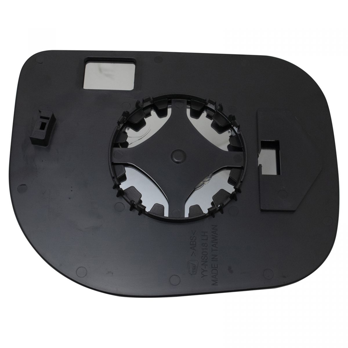 Exterior Mirror Glass w/ Backing Plate LH Driver Side for Nissan Titan