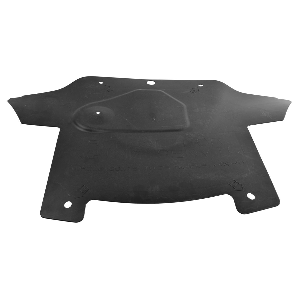 Front Lower Under Black Plastic Engine Splash Shield for Chrysler Dodge
