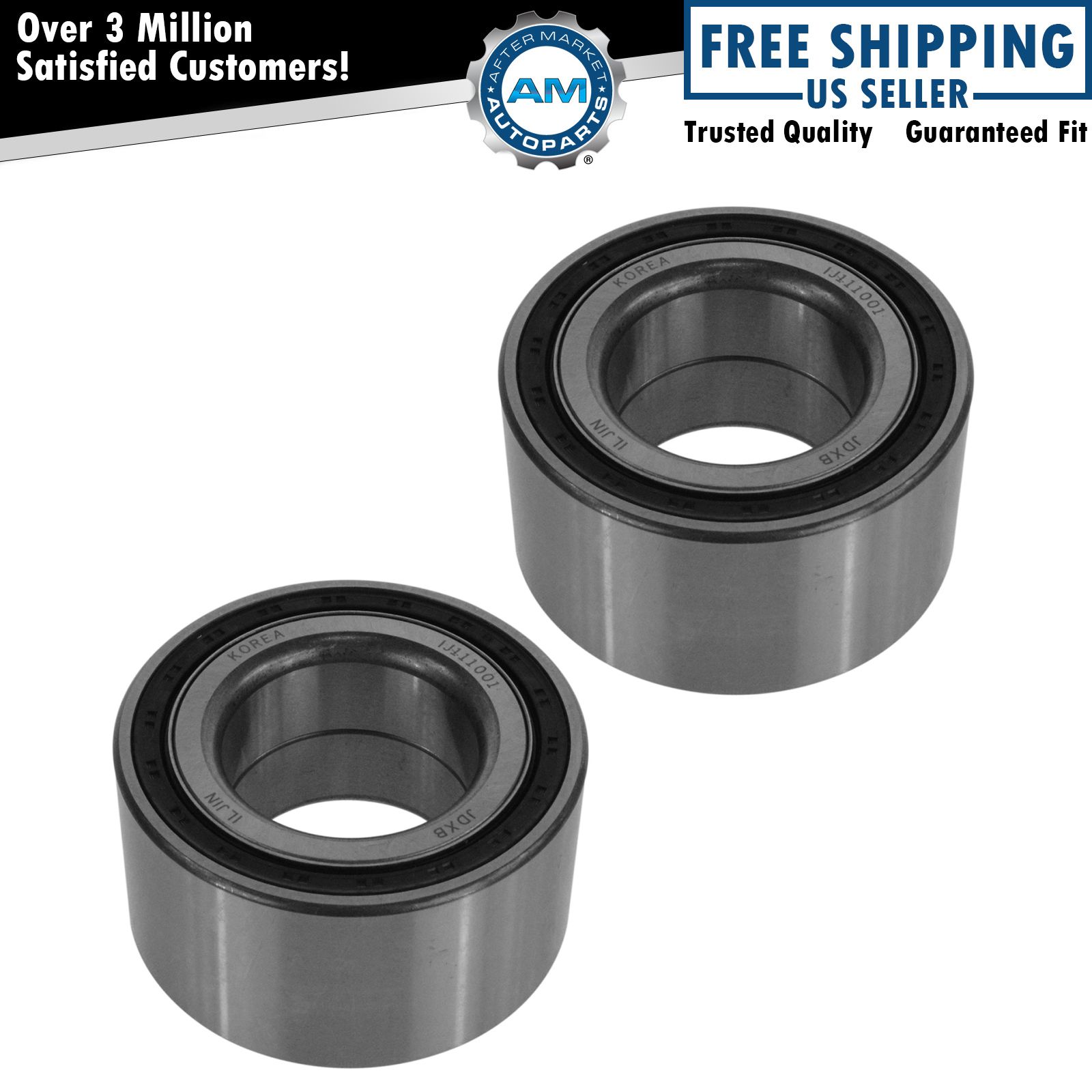 TIMKEN Wheel Hub Bearing Front Axle Pair Set For Accent Elantra Tiburon Rio NEW