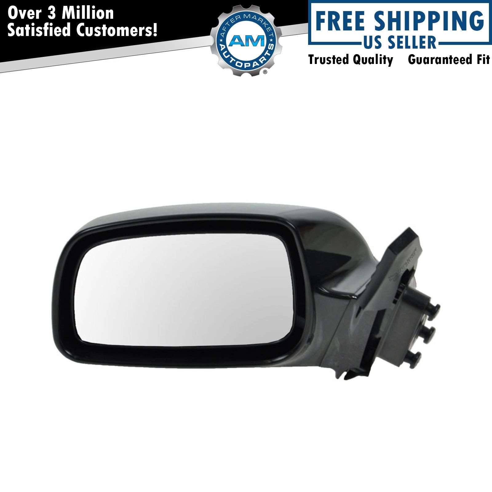 Fits Toyota Solara 04-08 Set of Side View Power Smooth Mirrors