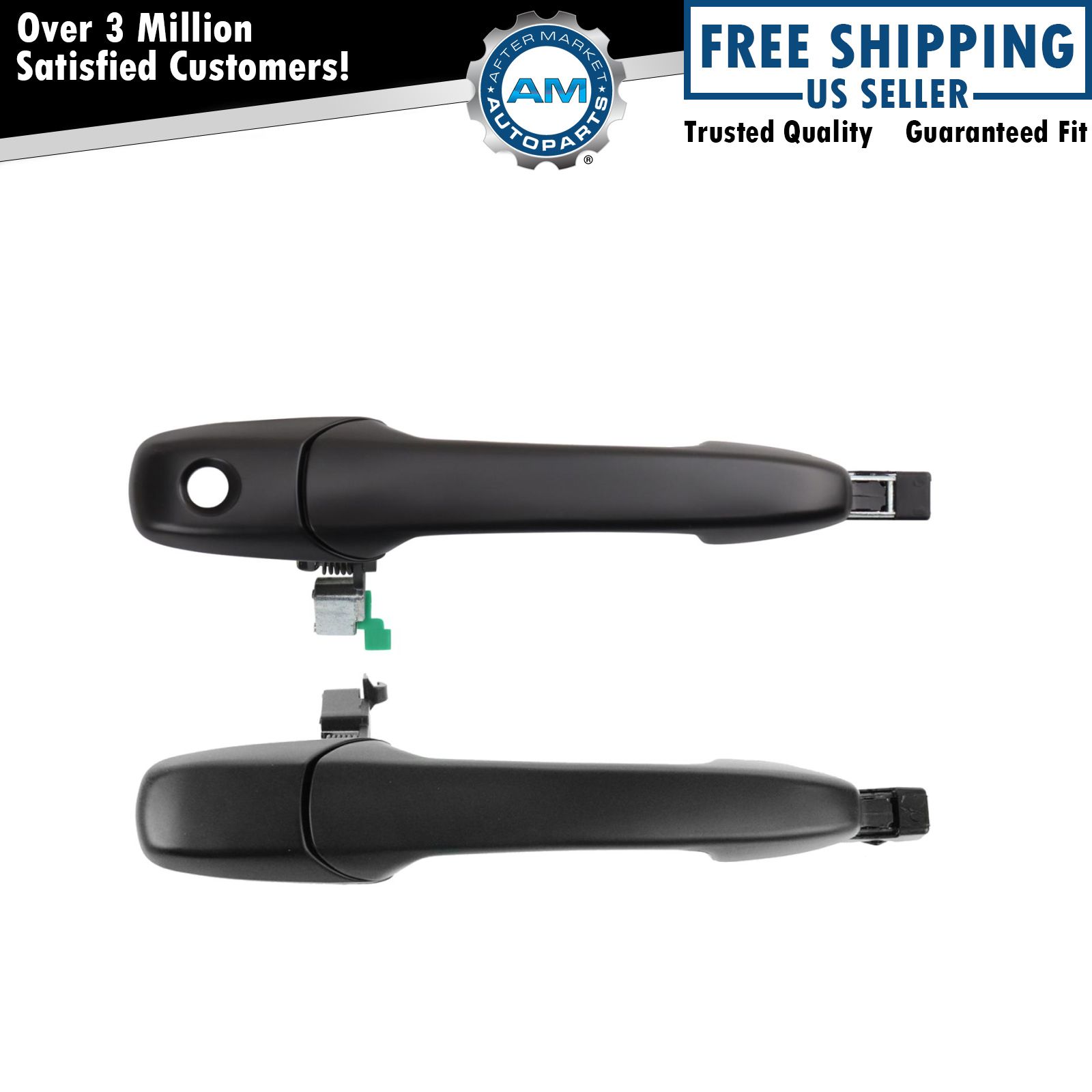 Replacement REPM462184 Exterior Door Handle Compatible With 2007