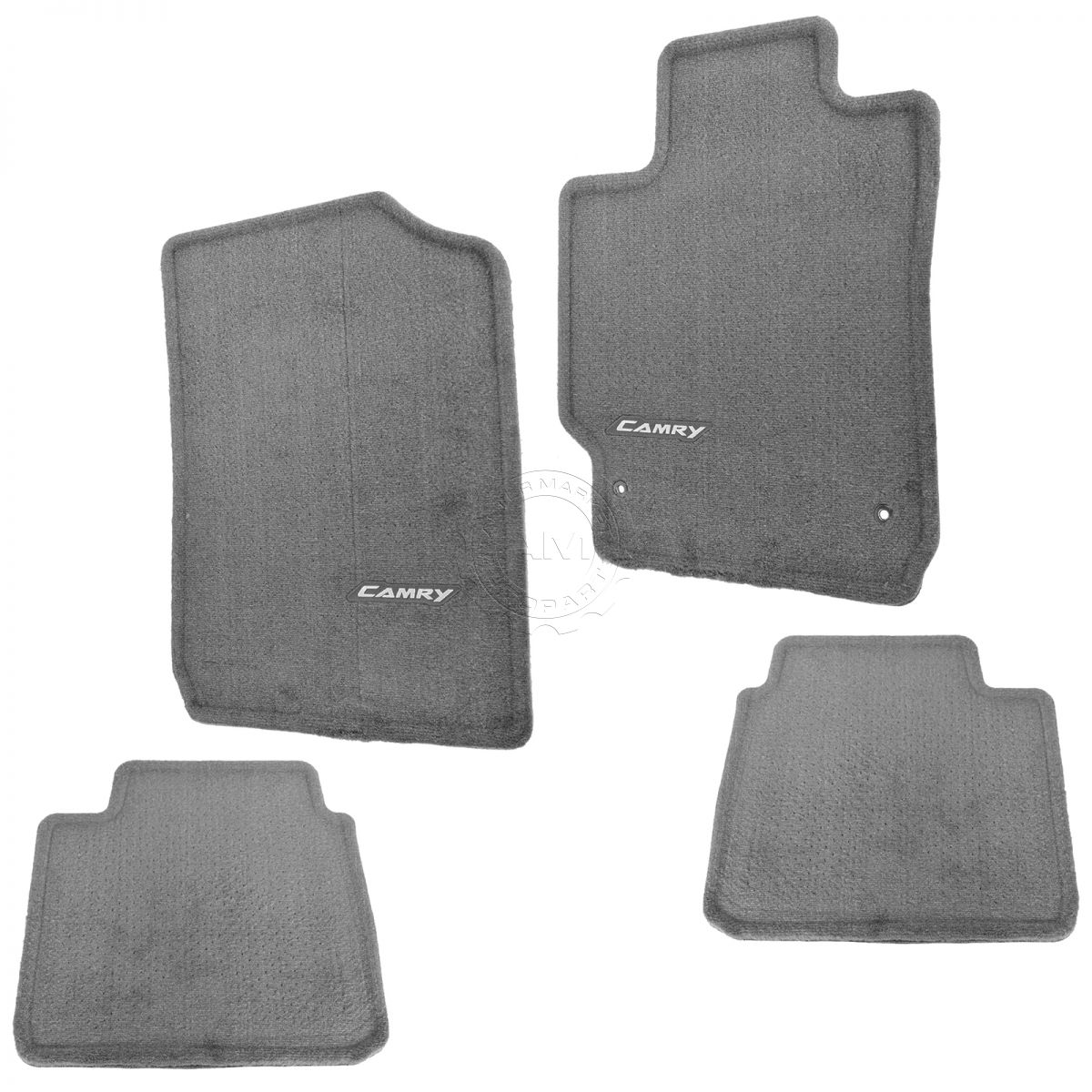 OEM PT206-32100-12 Floor Mat Set Gray Carpeted For 07-11 Toyota