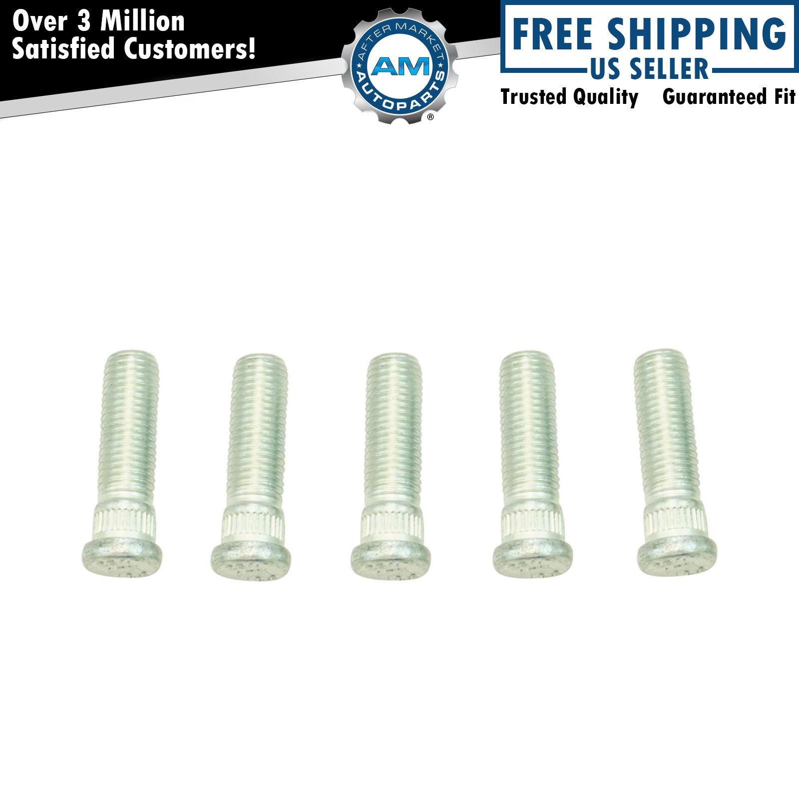 Dorman Wheel Lug Stud Front or Rear Set of 5 for Buick Cadillac GM Honda Saab