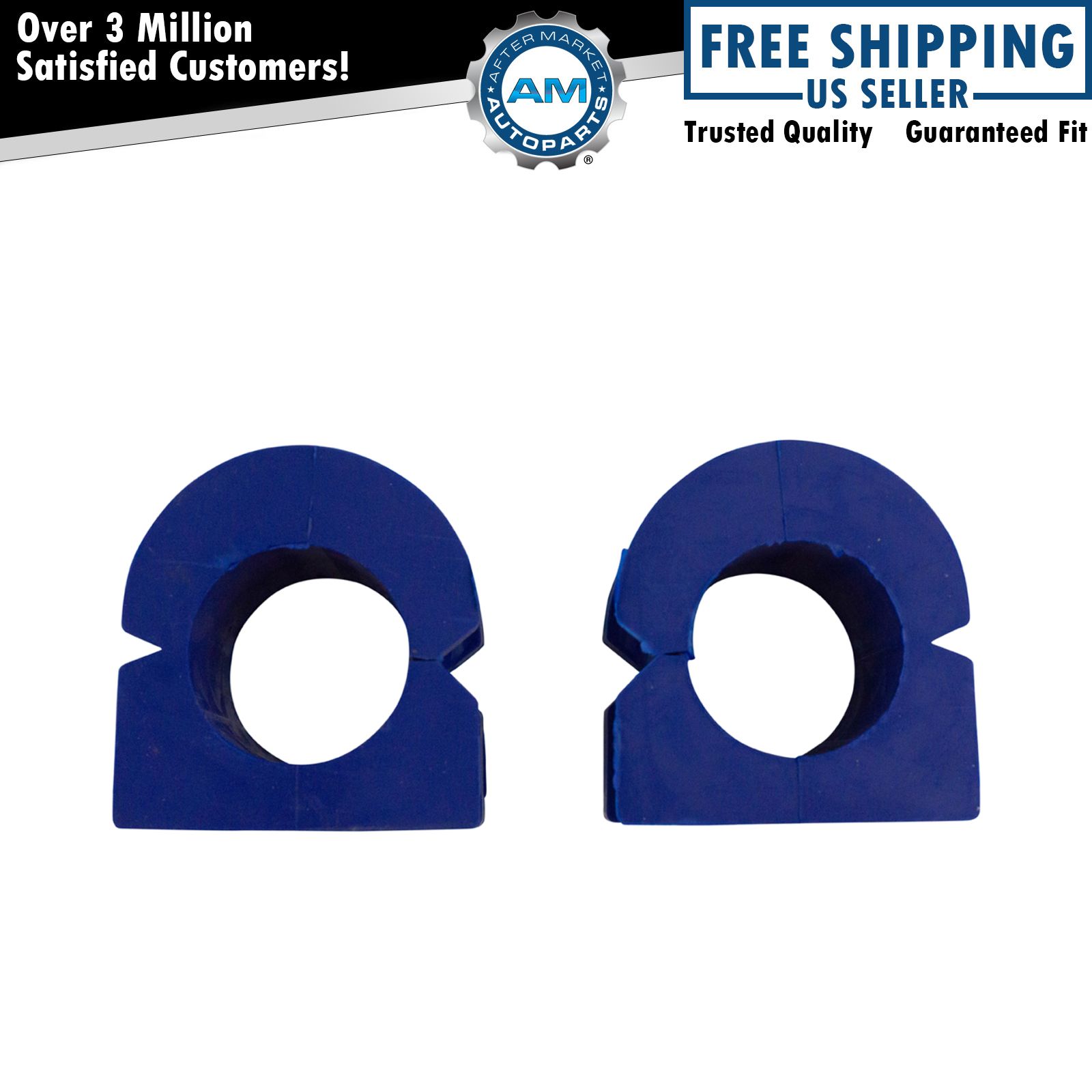 Moog K200222 Front Sway Stabilizer Bar Bushing Pair for Cadillac Chevrolet GMC