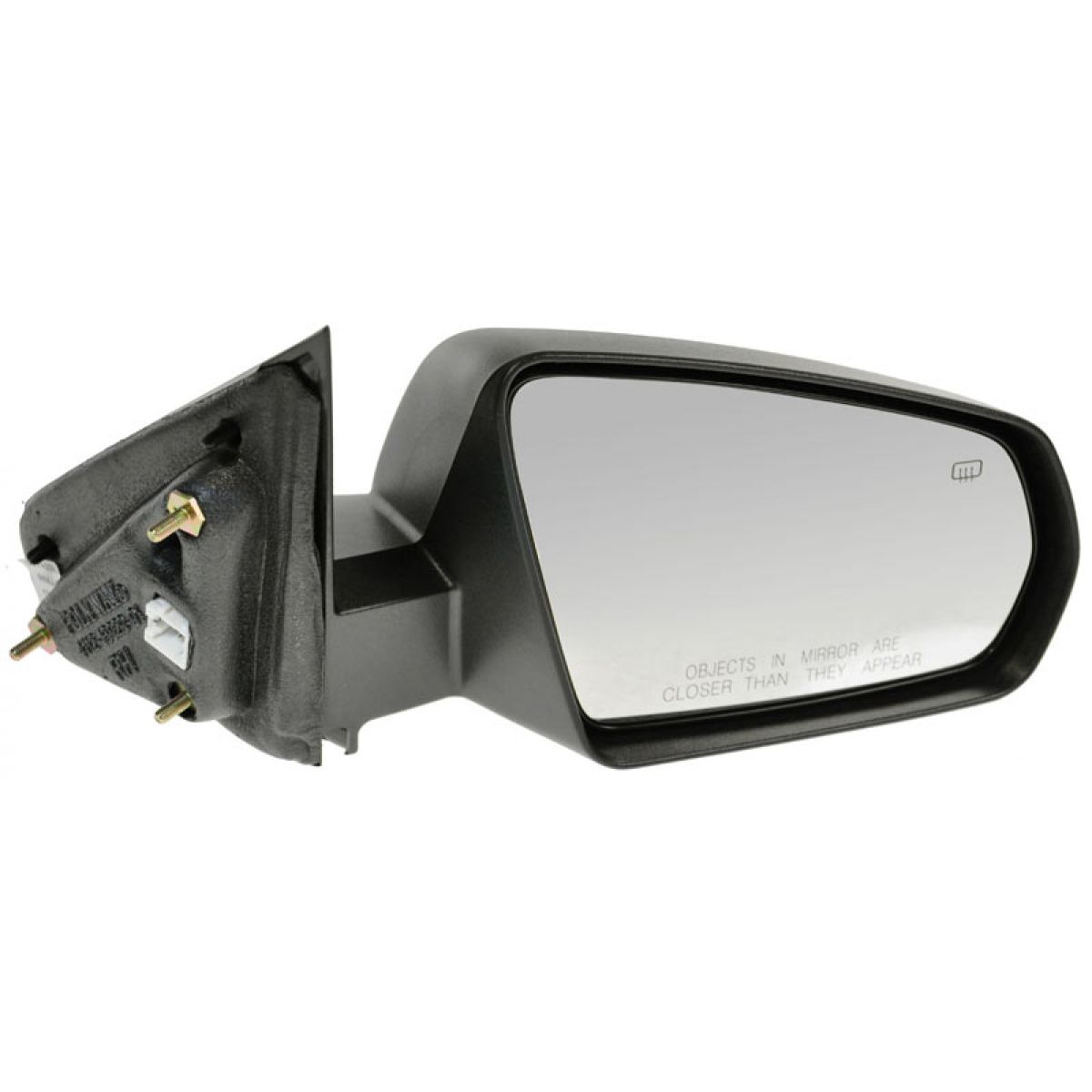 Power Heated Black Side View Mirror Right RH Passenger Side for 0813
