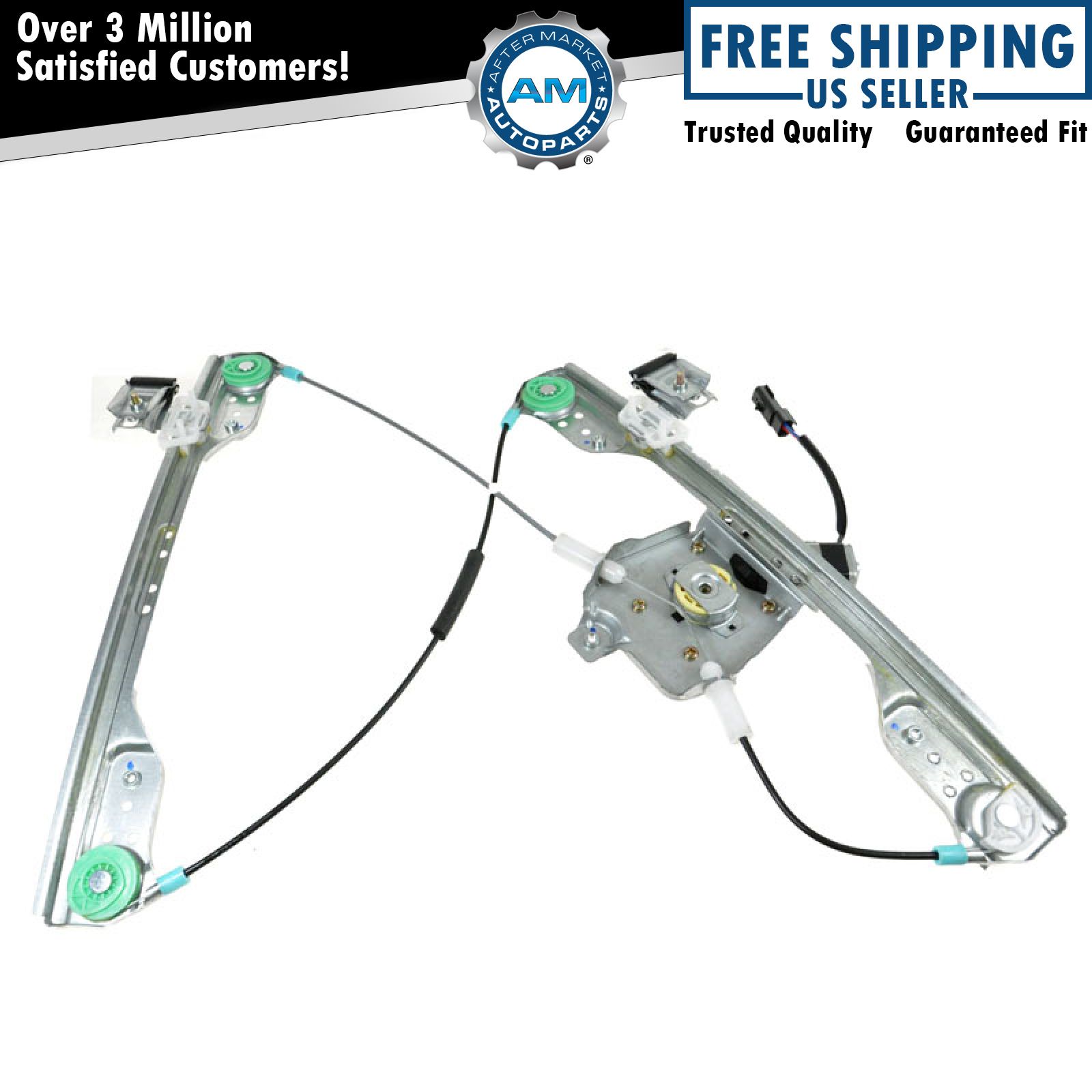 Power Window Regulator w/ Motor Front RH Right Passenger Side for Charger 300