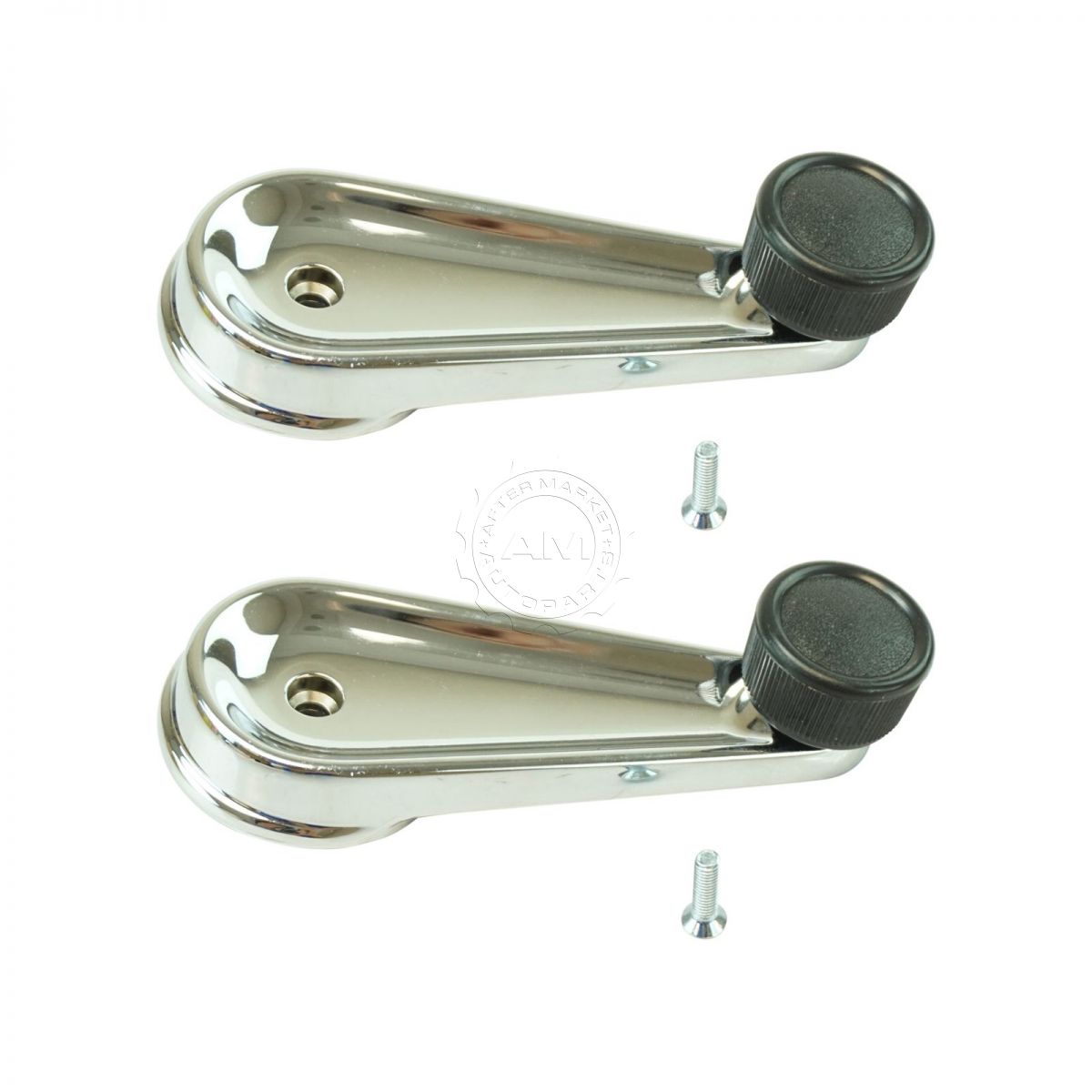 Dorman Manual Window Crank Handle Chrome Pair for International Truck