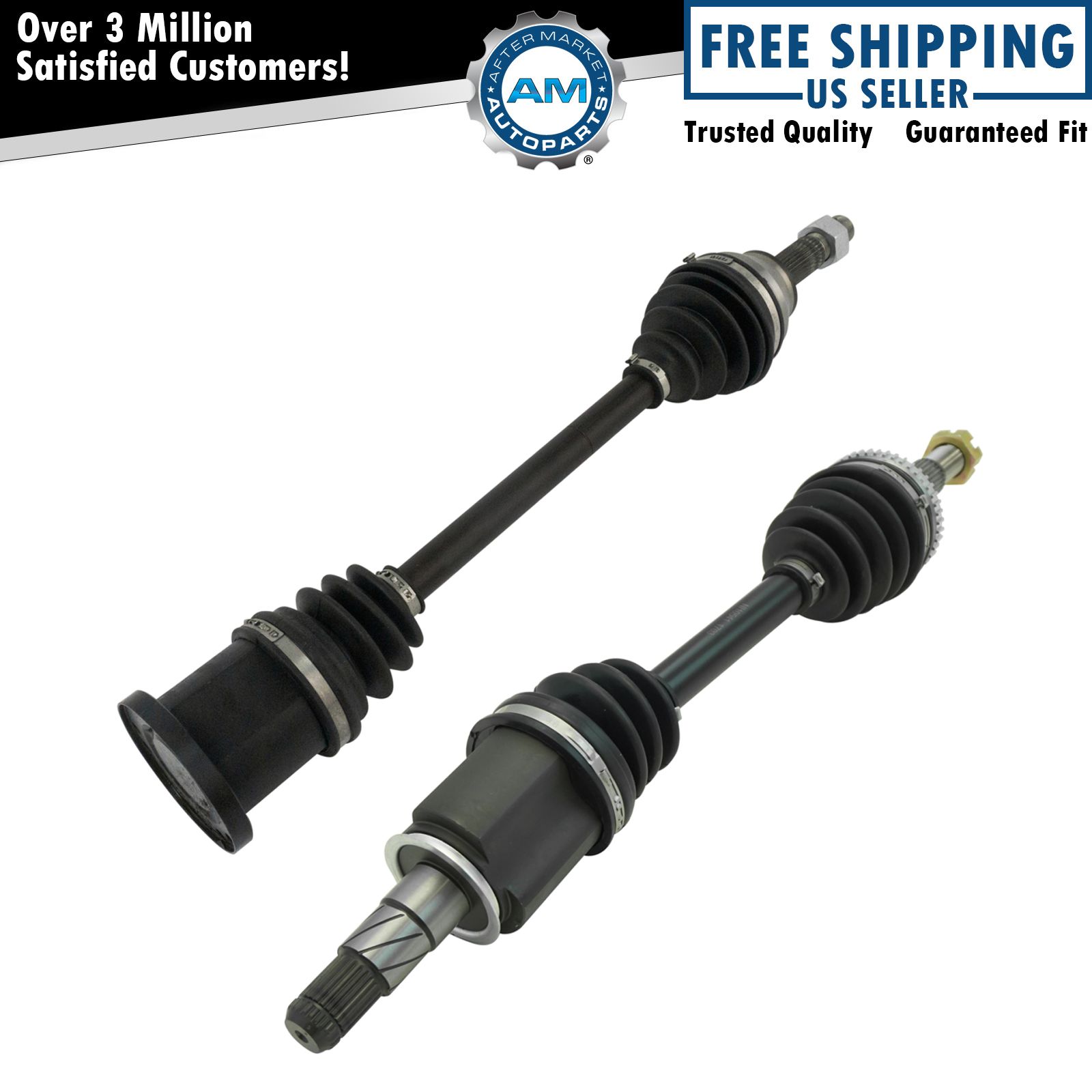 New Front CV Axle Shaft Assembly LH RH Pair 2pc for G25X G35X G37X Sedan AWD