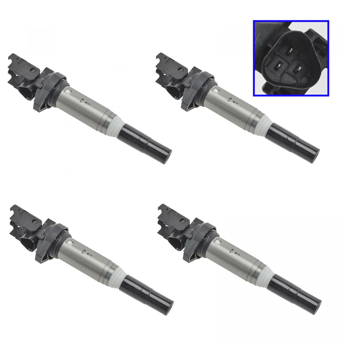 Delphi GN10571 Ignition Coil Kit 4 Piece Set for 1015 BMW 1115 Mini