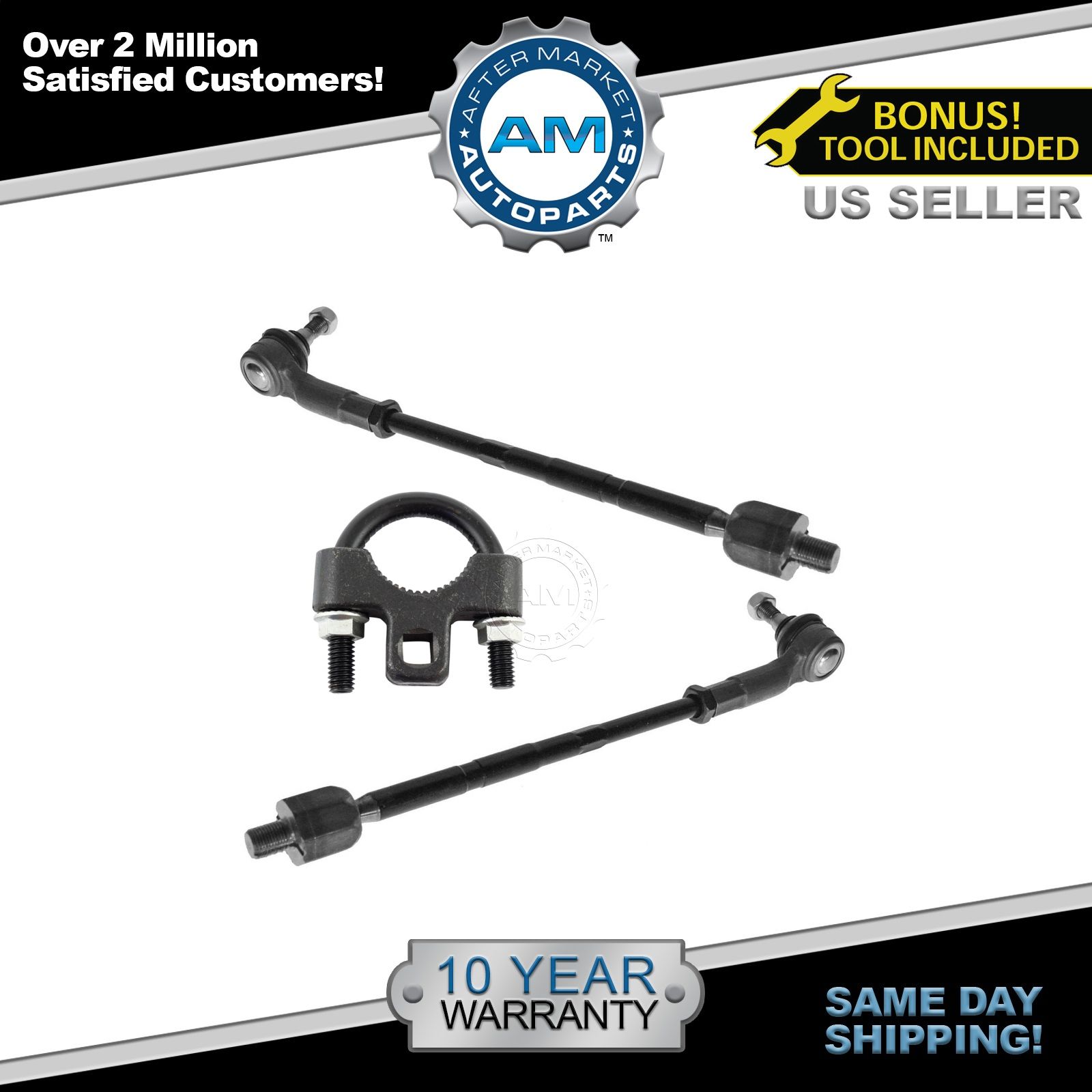 Front Inner & Outer Tie Rod End Pair Set w/ Tool for VW Beetle Golf Jetta New eBay