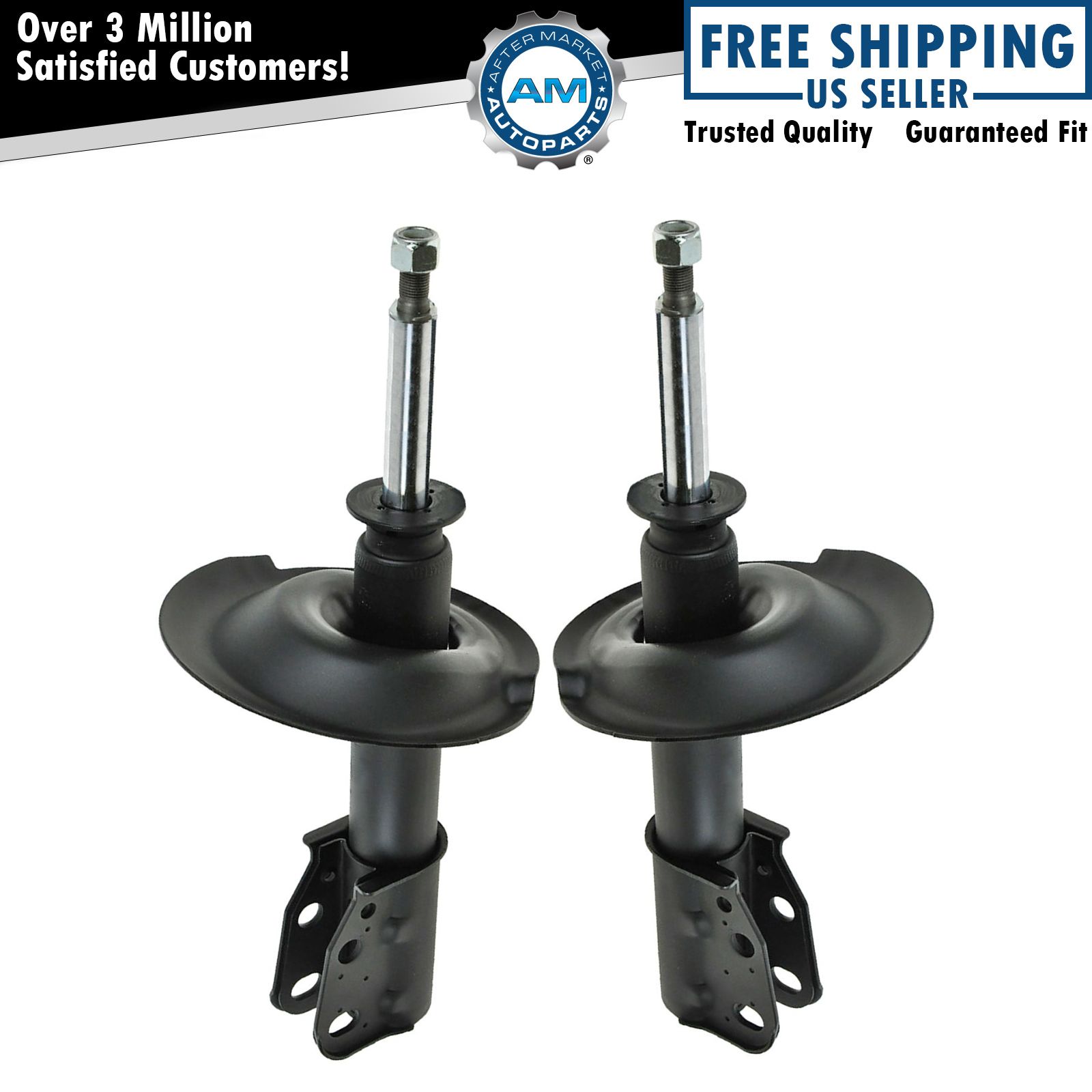 Shock Absorber Strut Left & Right Pair Set of 2 for Buick Cadillac Olds Pontiac