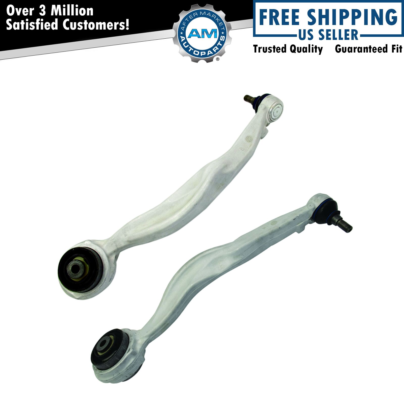 Front Upper Forward Control Arm Kit Pair Set of 2 for Mercedes Benz New