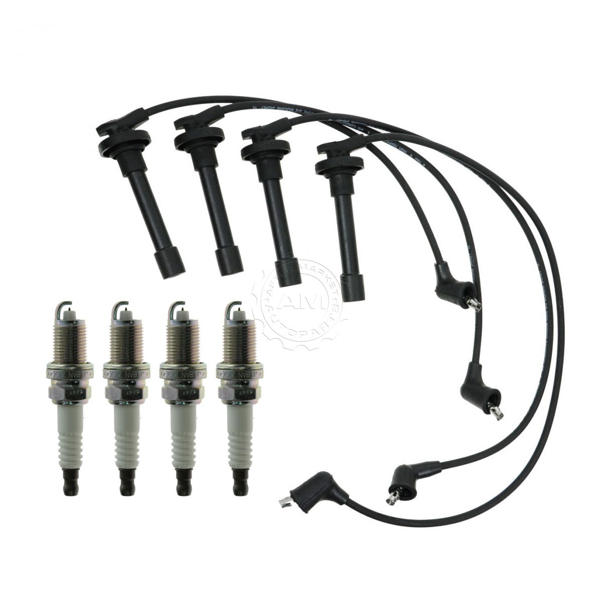 Platinum Spark Plugs U0026 Ignition Wires Kit For 92