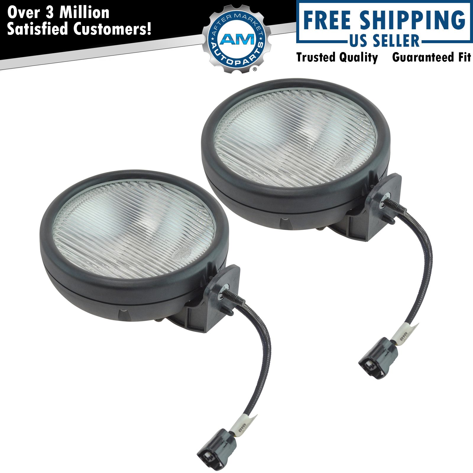 OEM Fog Light Driving Lamp Pair Set of 2 LH & RH Sides for 0506 Jeep