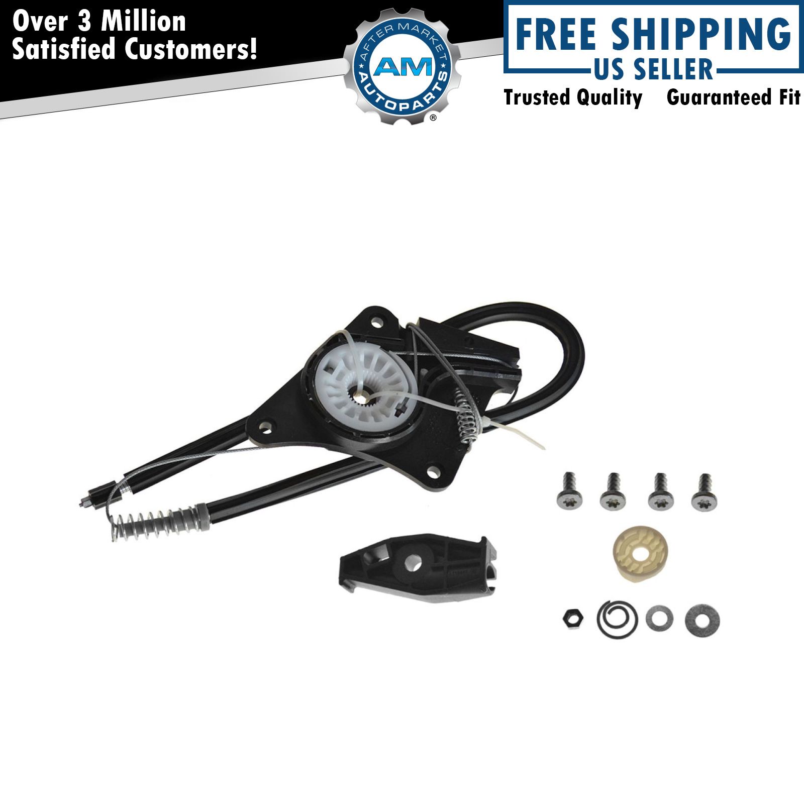 Quarter Window Power Regulator Repair Kit Rear Left LH for 0310 Beetle