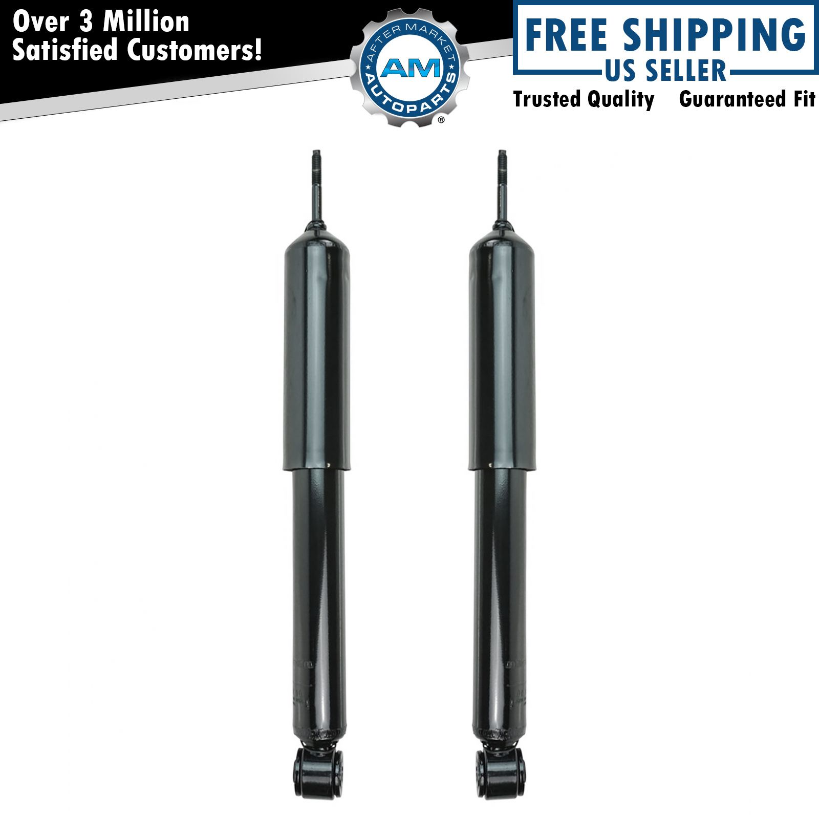 NEW Pair Set of 2 Rear Monroe Suspen Shock Absorbers for Acura CSX Honda Civic