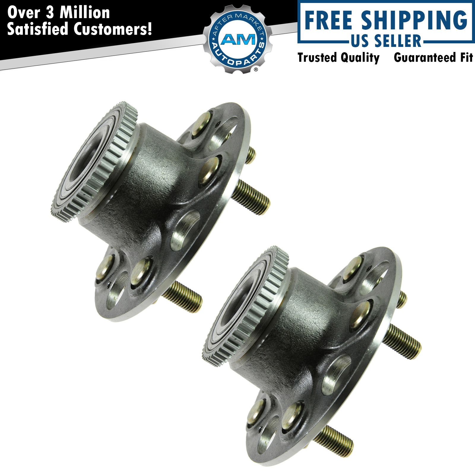 Rear Wheel Hub Bearings Set For 2001-2003 Acura CL