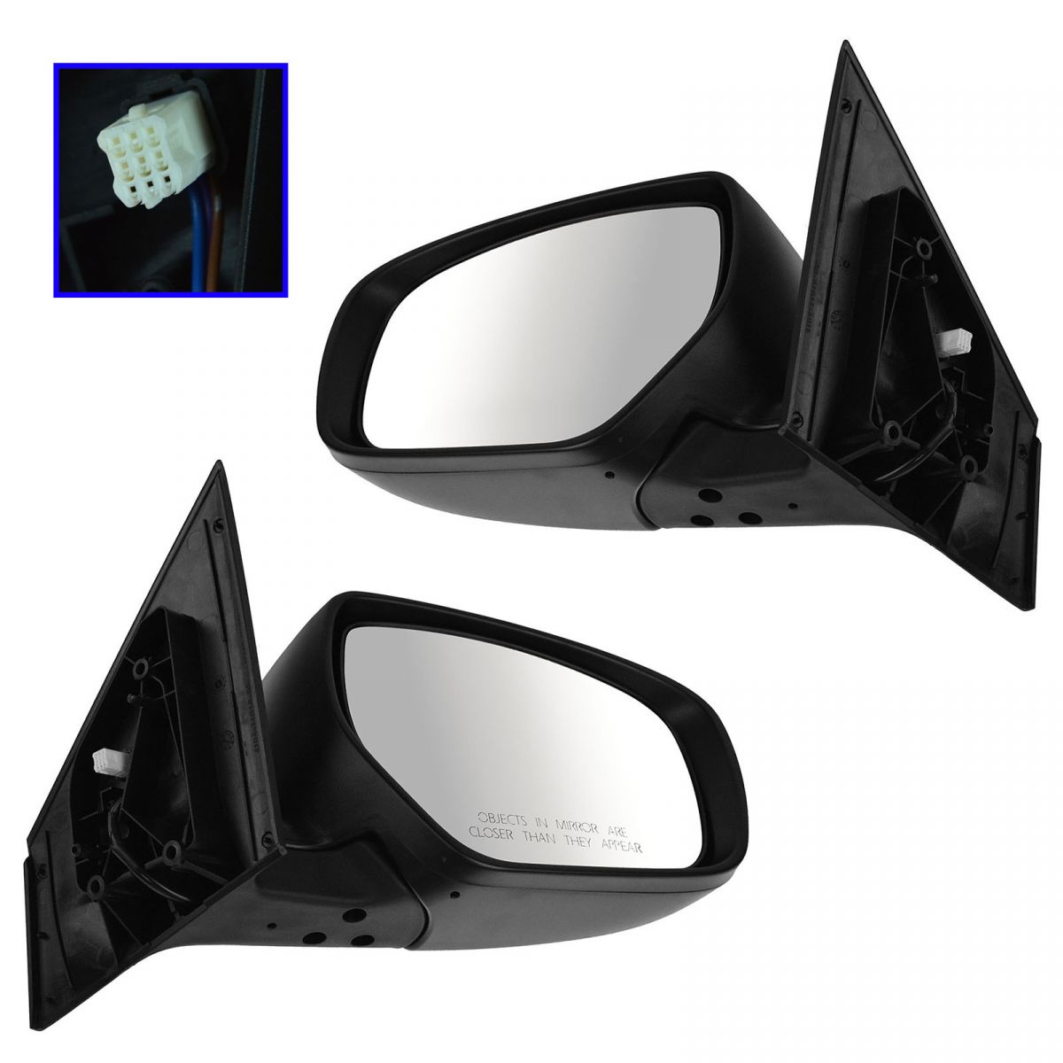 Mirror Power Driver Passenger Left Right Pair Set for 10-14 Mazda CX-9 ...