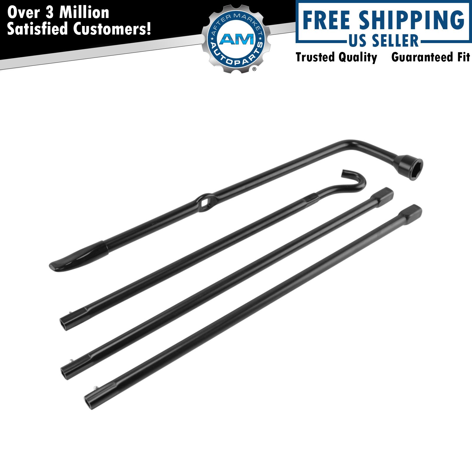 Spare Tire Lug Wrench Extension Jack Tool Kit Set for Ford F150 Pickup Truck New