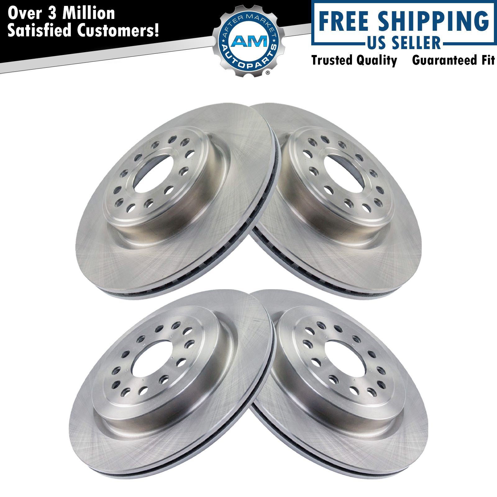 <b>4 Piece Brake Rotor Set</b>