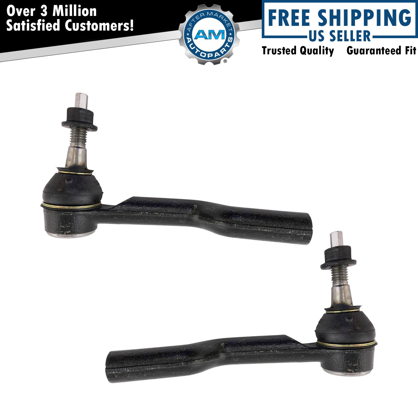 Front Steering Outer Tie Rod Rack End LH RH Pair Set 2pc for CTS RWD