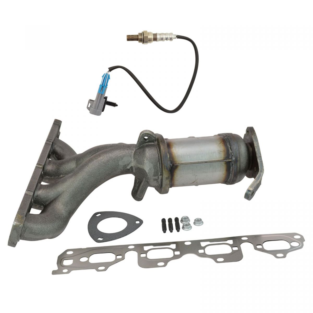 Exhaust Manifold Catalytic Converter w/ Oxygen Sensor for Pontiac G6 eBay