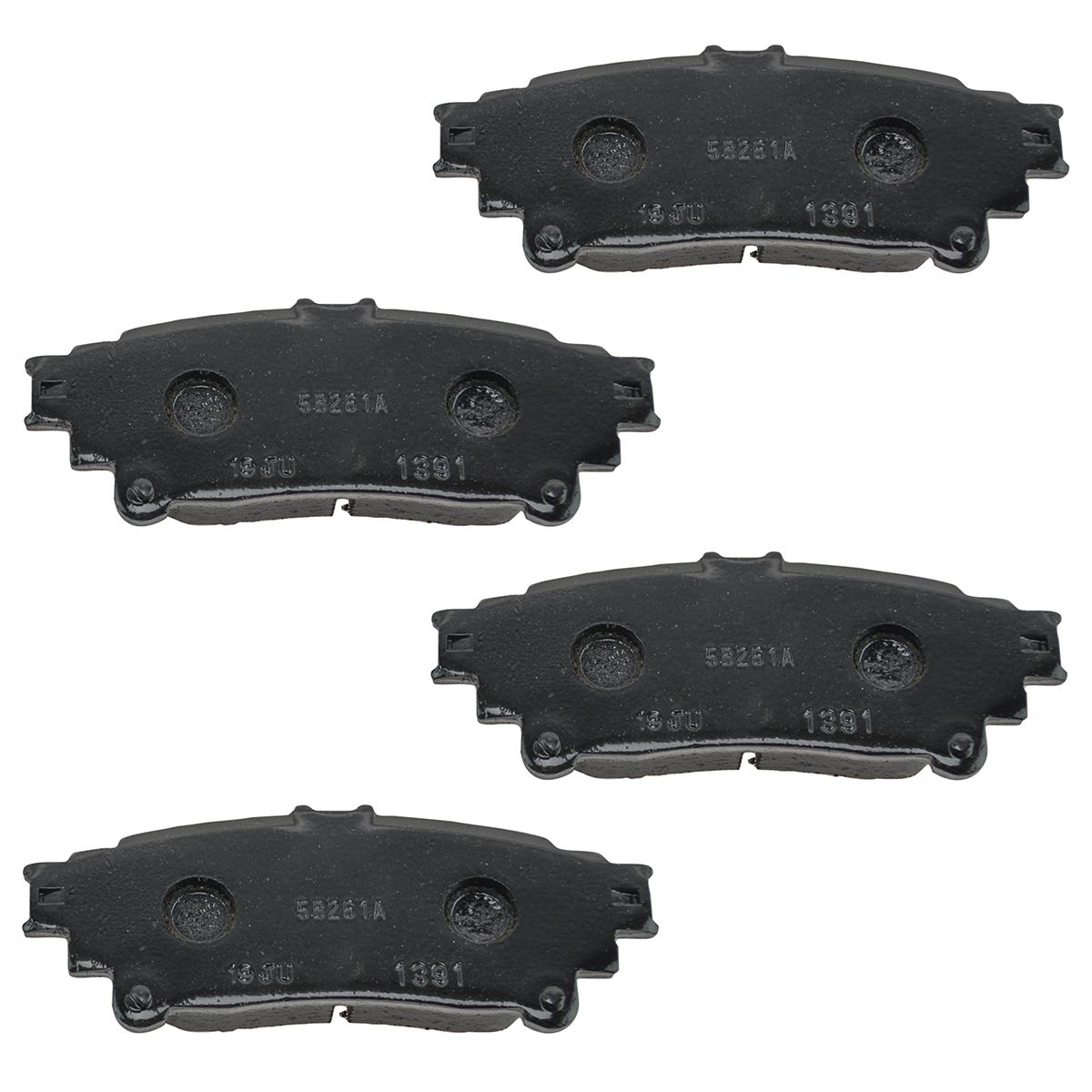 OEM Front & Rear Ceramic Brake Pad Kit Set for Toyota Sienna Highlander