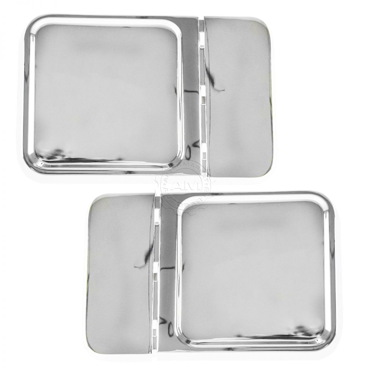 Exterior Door Handle For 90-2003 International 4900 4700 Front Chrome Metal
